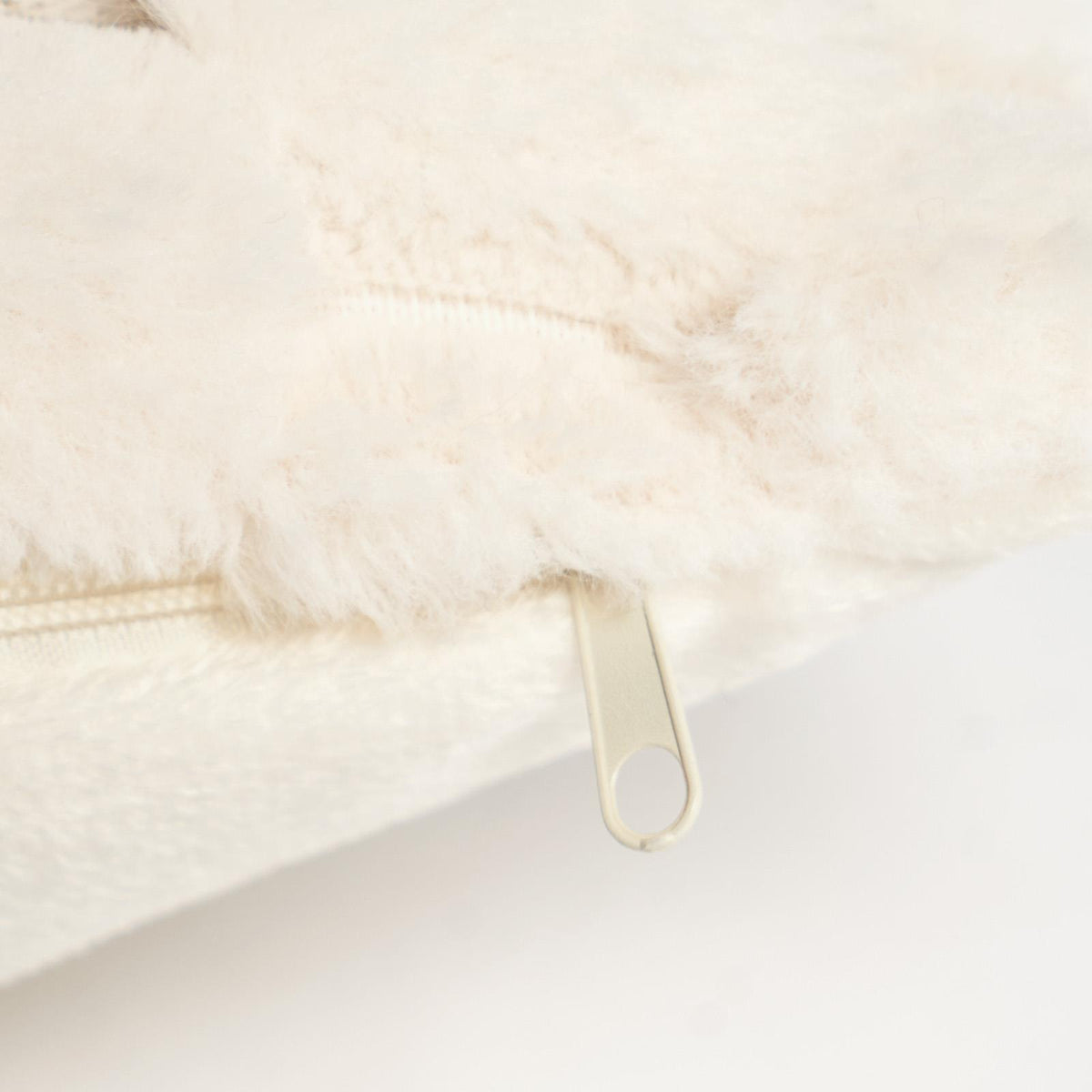 OHS Thick Rib Cushion Covers Faux Fur Soft Fleece Square Pillowcases Home Decor