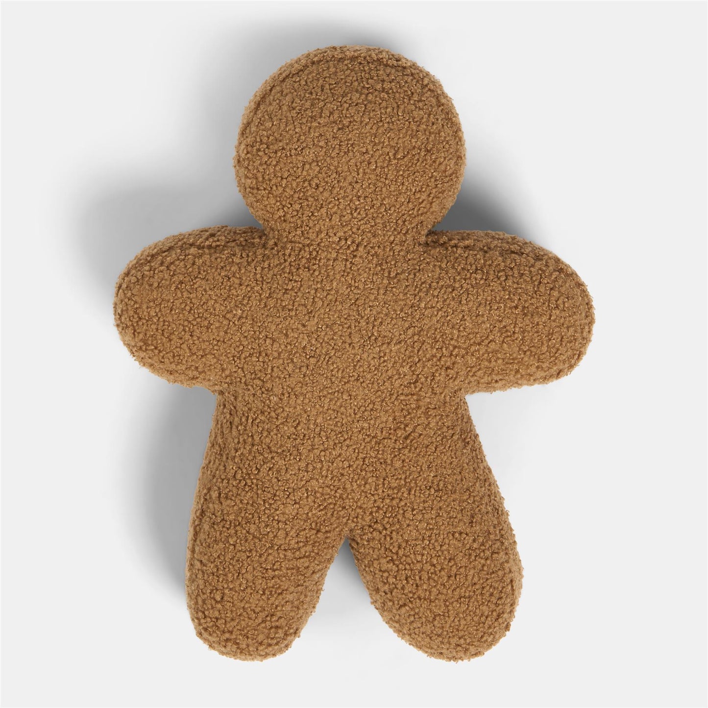 OHS Gingerbread Cushion Christmas Festive Decorative Novelty Scatter Pillow