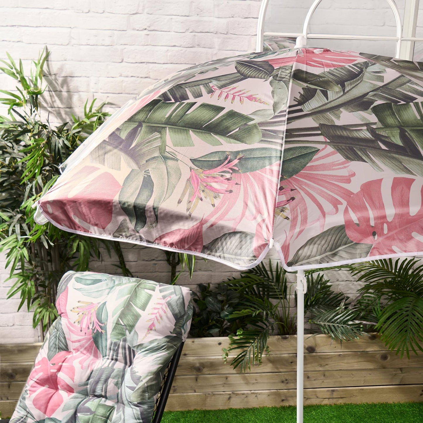 OHS Parasol Umbrella Garden Outdoor Canopy Table Patio Sun Shade