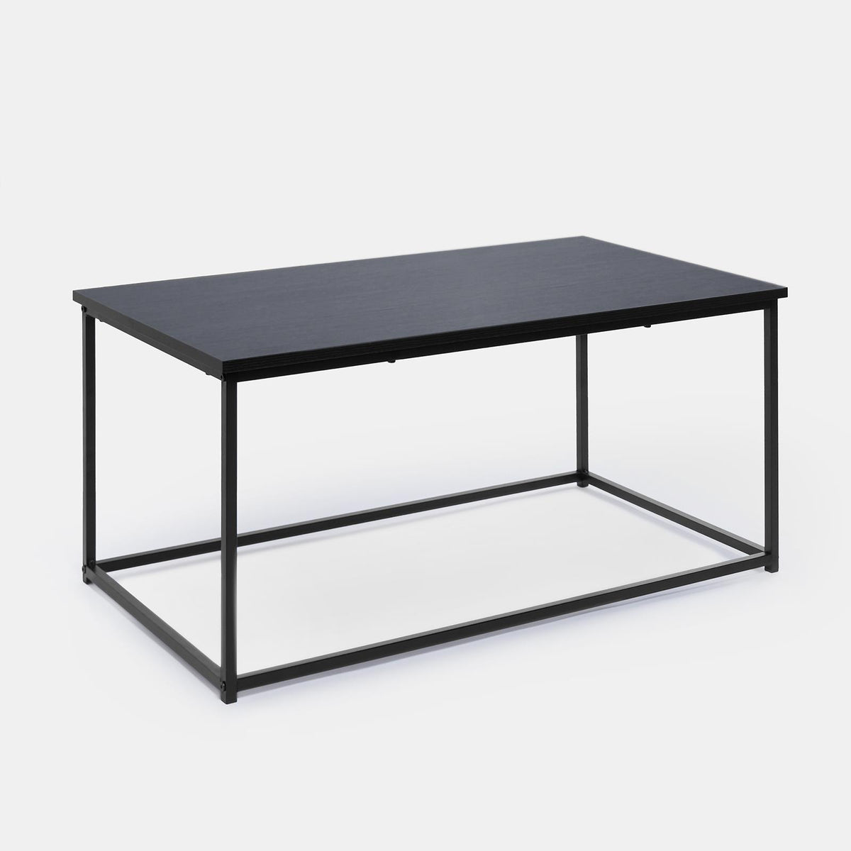 OHS Coffee Table Marble Bedside End Living Room Modern Metal Frame Home Decor
