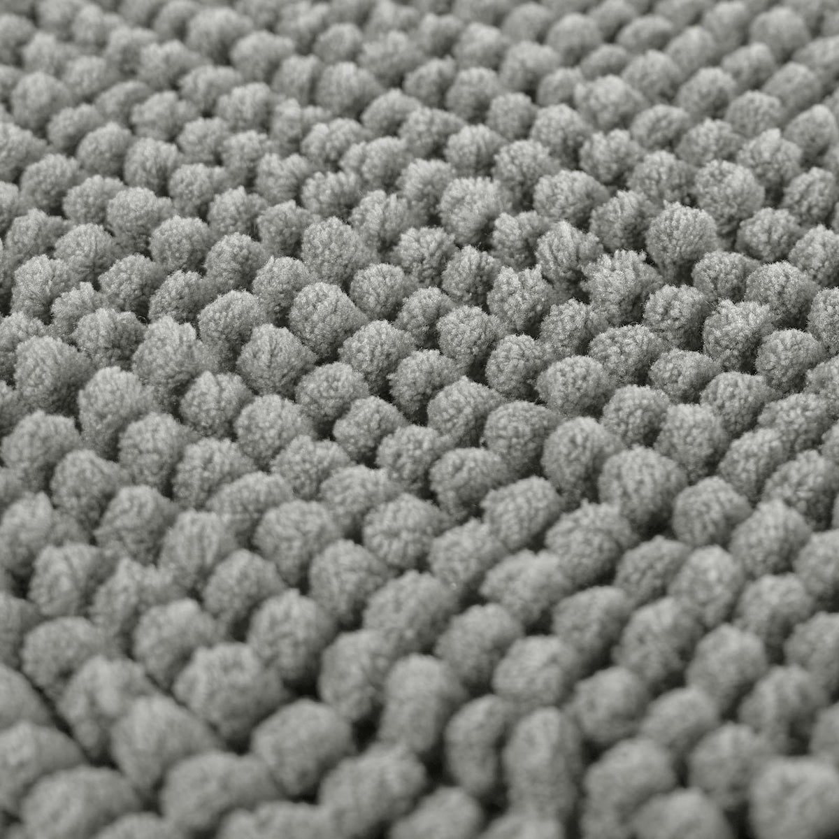 Brentfords Noodle Bath Mat Non Slip Shower Soft Highly Absorbent Chenille Shaggy