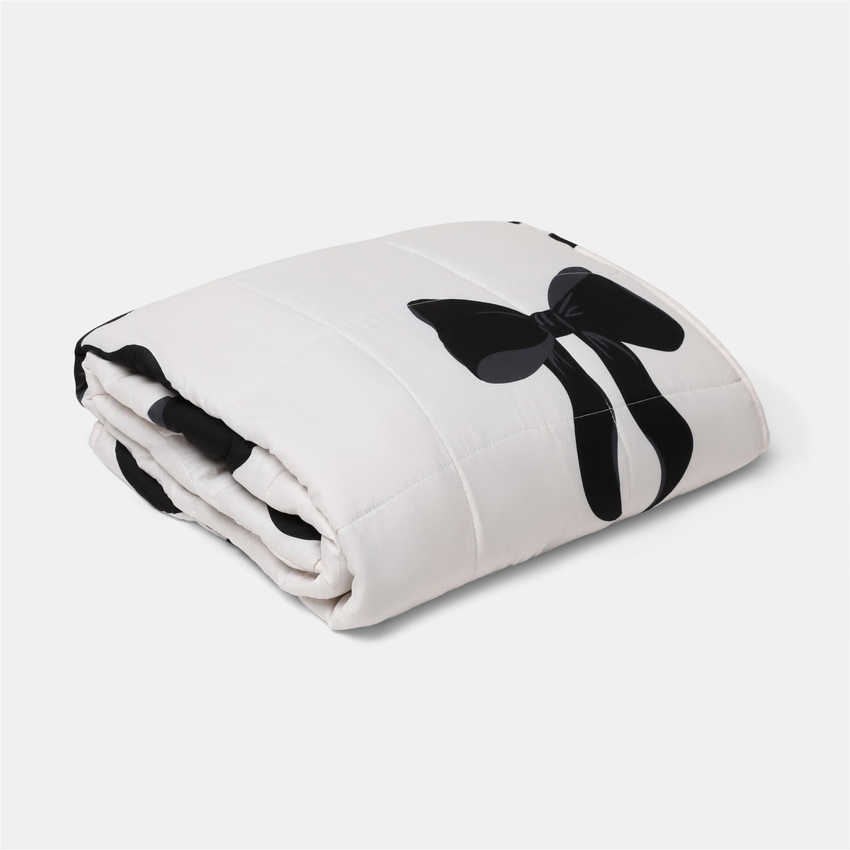OHS Printed Weighted Blanket 8kg Quilted Throw Sensory Sleep Anxiety Therapy