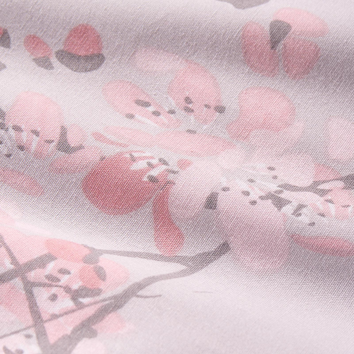 OHS Spring Blossoms Duvet Cover with Pillowcases Bedding Set Blush Ochre