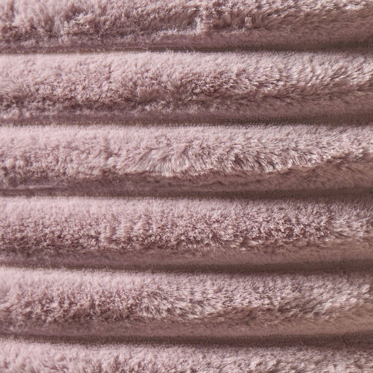 OHS Thick Rib Cushion Covers Faux Fur Soft Fleece Square Pillowcases Home Decor