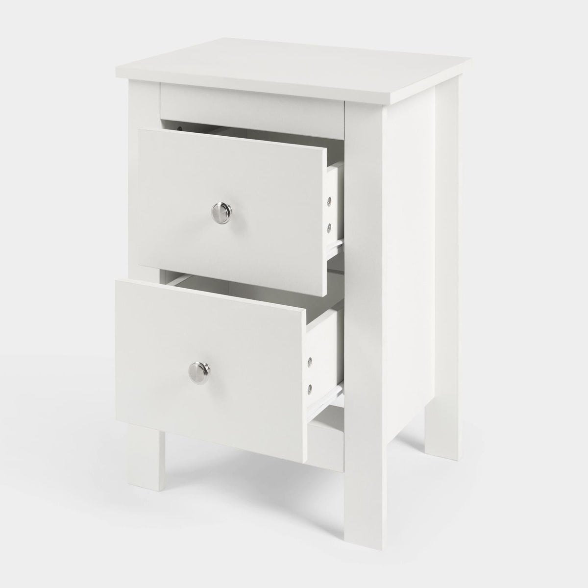 OHS Chicago Bedside Table 2/3 Drawer Hallway Cabinet Nightstand Unit Home Decor