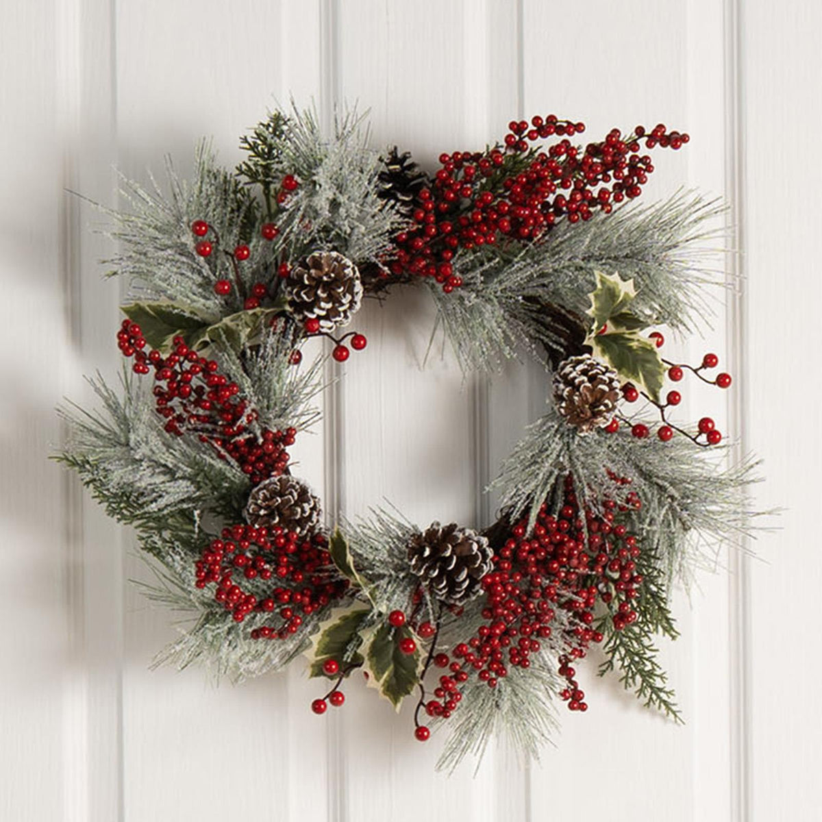 OHS Artificial Xmas Wreath Door Wall Home Party Table Decor Winter Spring