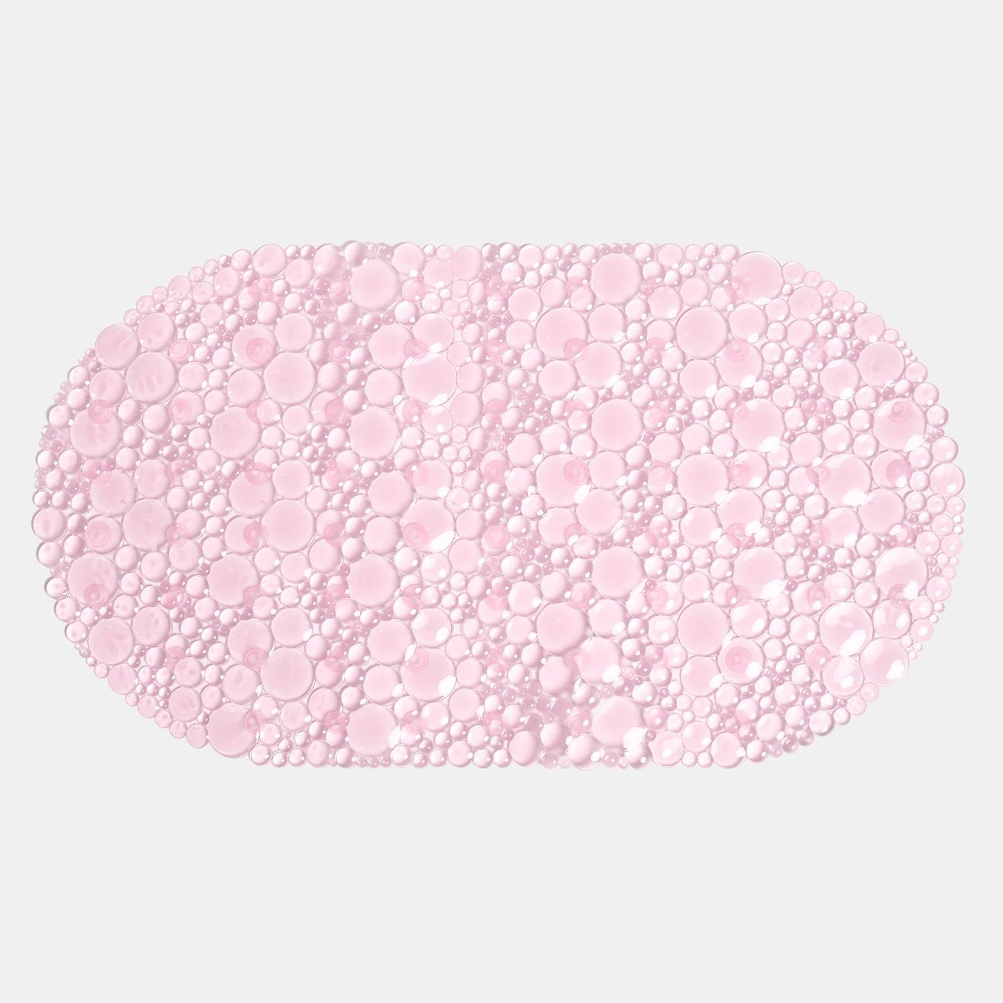 OHS PVC Bath Mat Clear Printed Non Slip Quick Dry Shower Rug Adults Kids