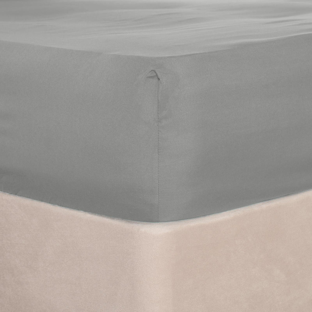 OHS Plain Duvet Cover & Pillowcase Reversible Bedding Set OR Fitted Sheet