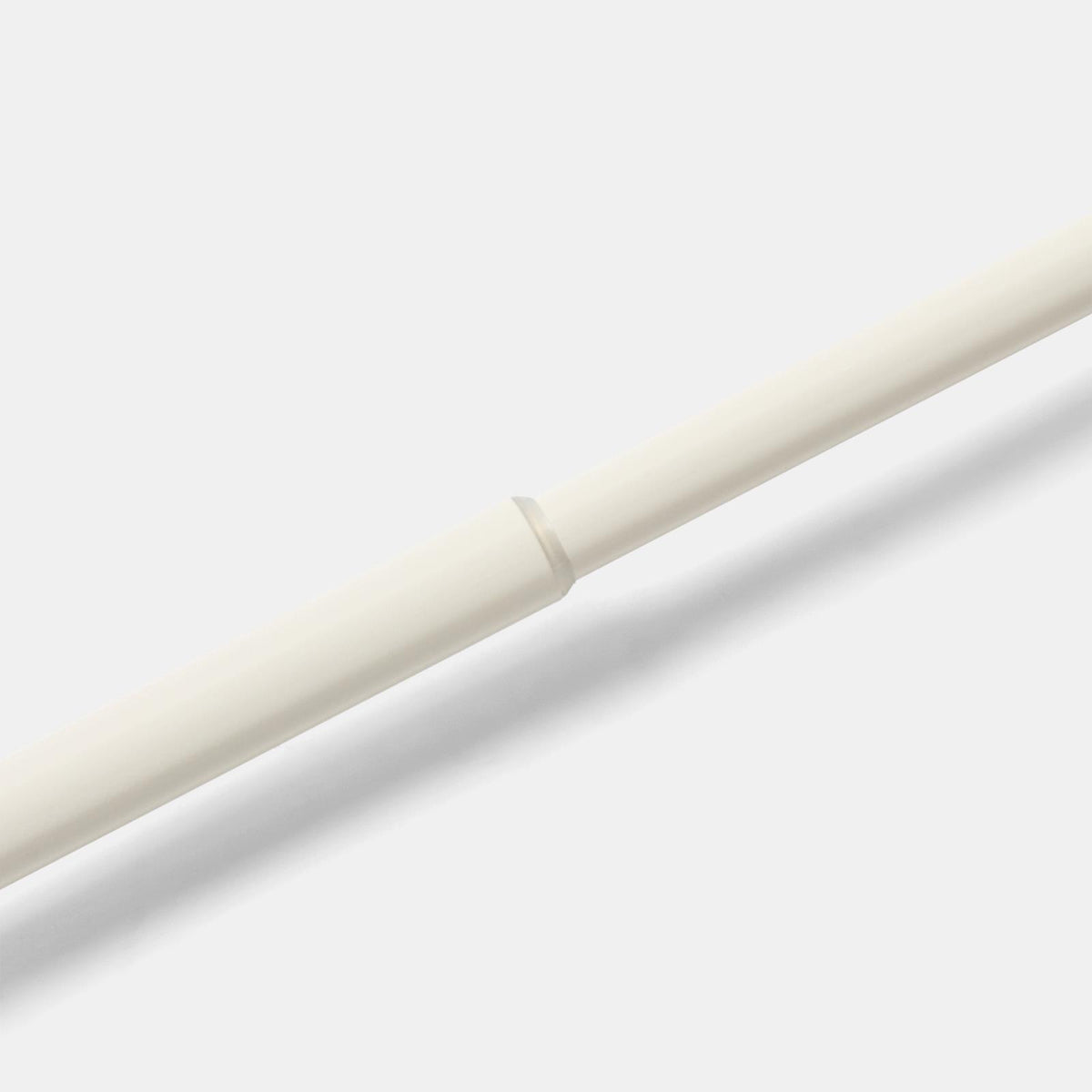 OHS 120-200cm Curtain Pole Extendable Metal 16mm Ball Trumpet Twist Finnials