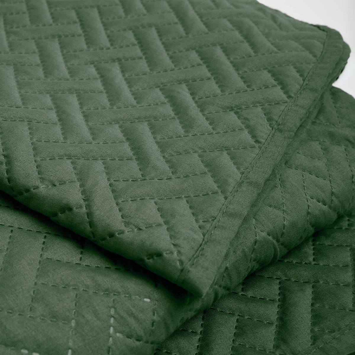 Brentfords Geo Quilted Bedspread Blanket Pinsonic Throw Large Sofa Bed Comforter