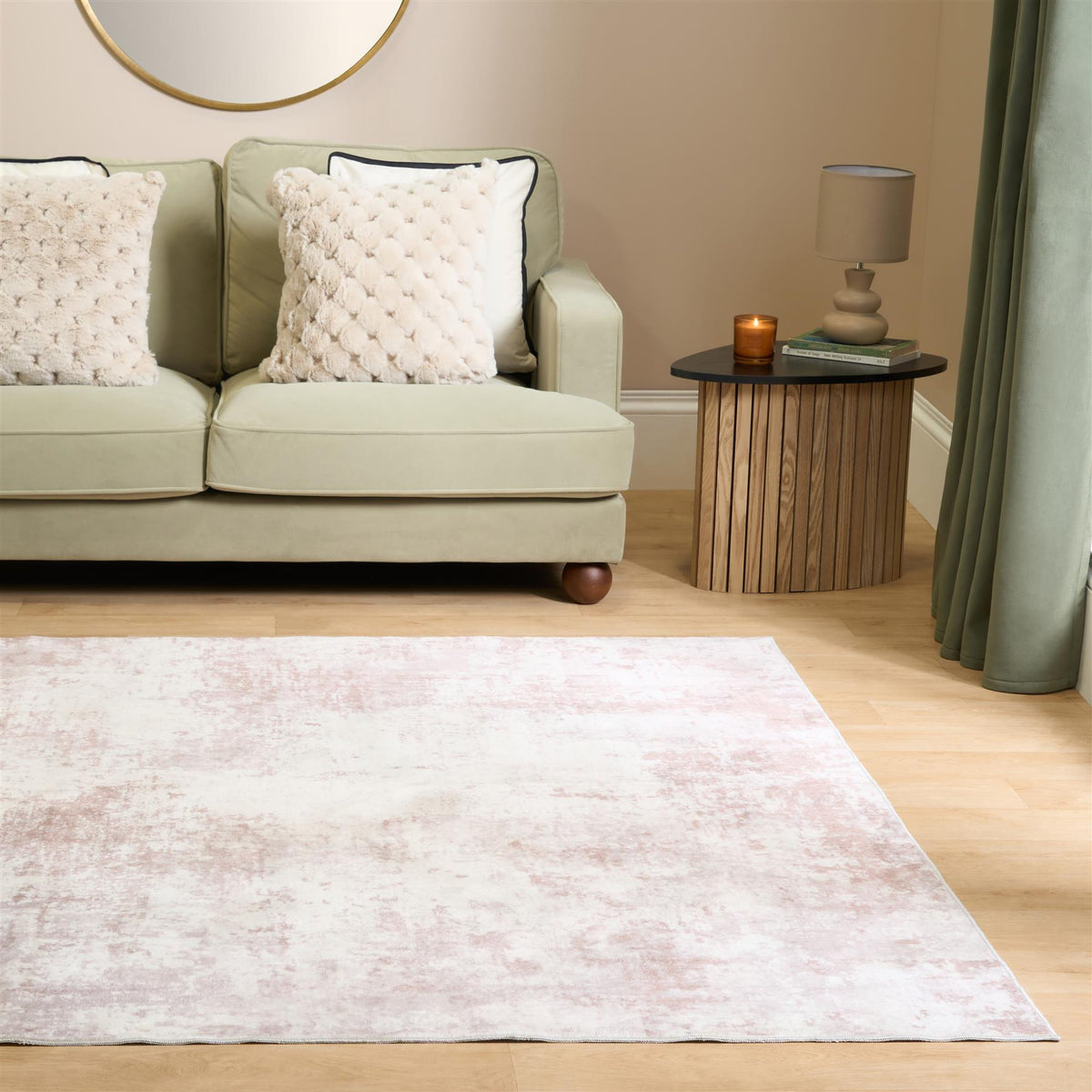 OHS Abstract Washable Rug Non Slip Soft Luxury Floor Carpet Hallway Runner