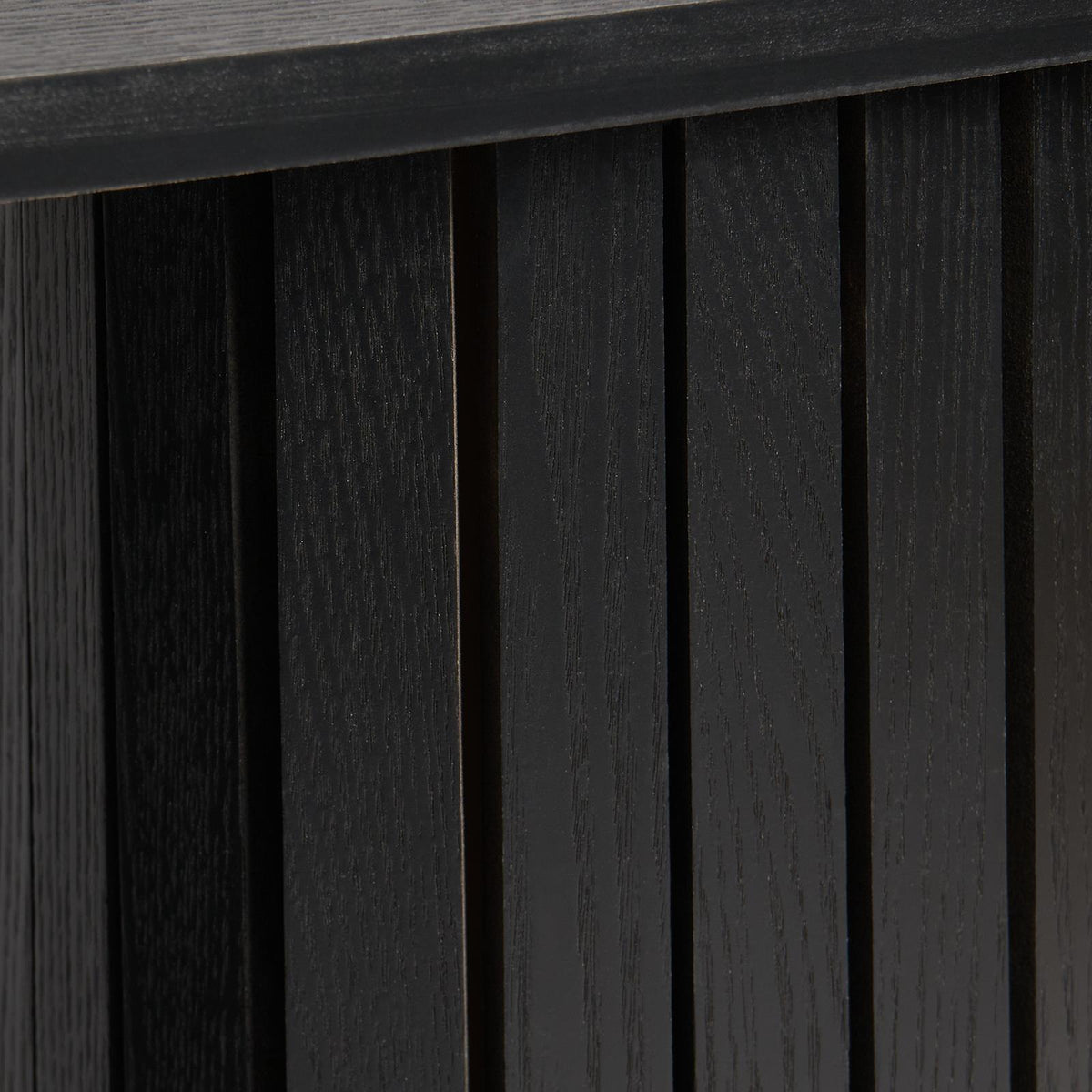 OHS Madison Console Table Ribbed Engineered Wood Entryway Display Unit Decor