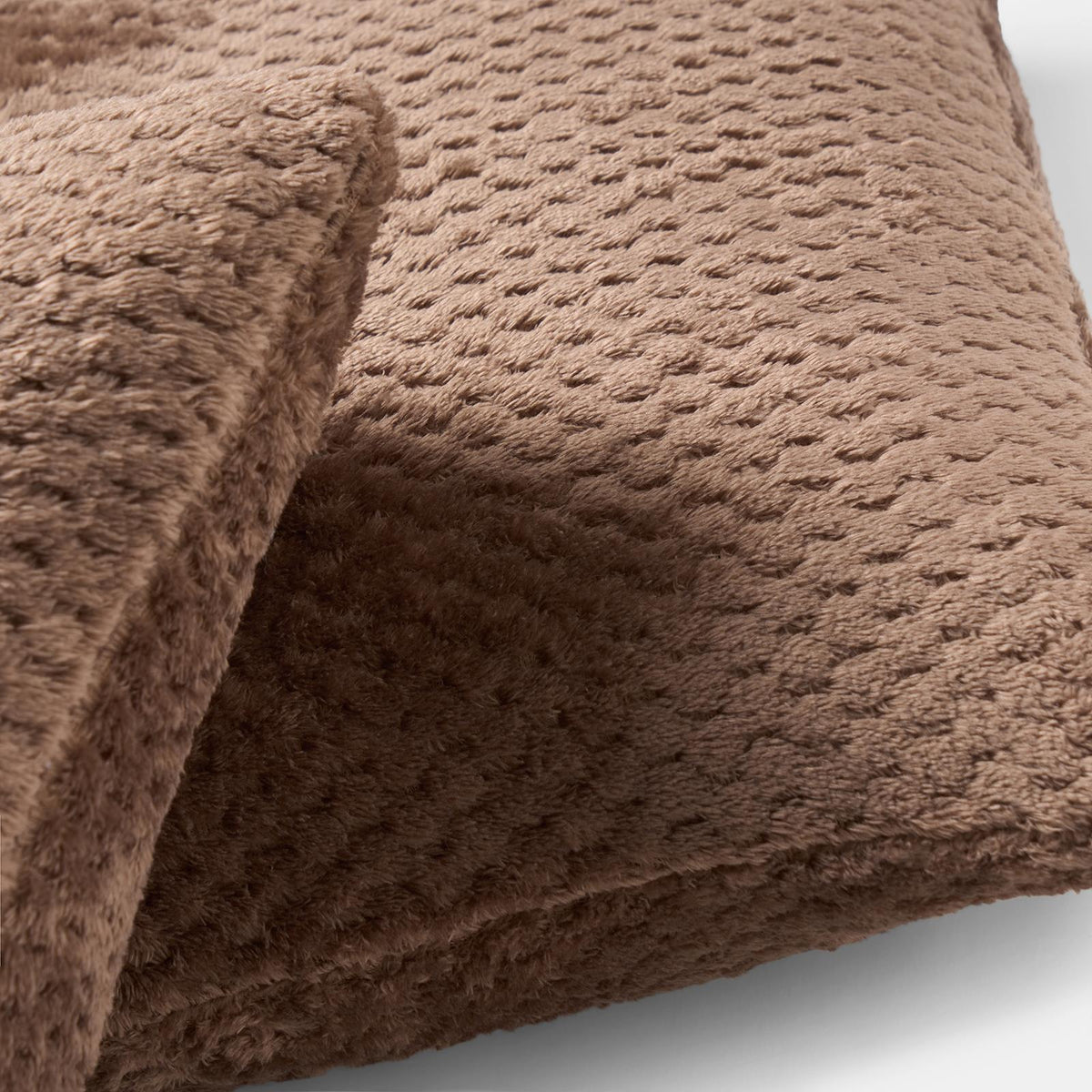 OHS Waffle Fleece Cushion Covers 2/4 Pack Soft Filler Decor