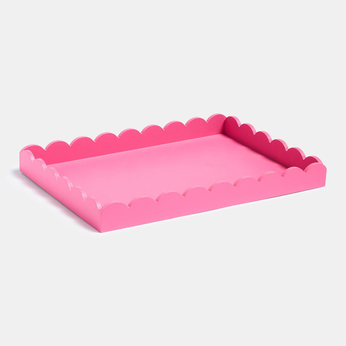 OHS Scallop Edge Tray Serving Plate Decorative Organiser Storage Home Decor