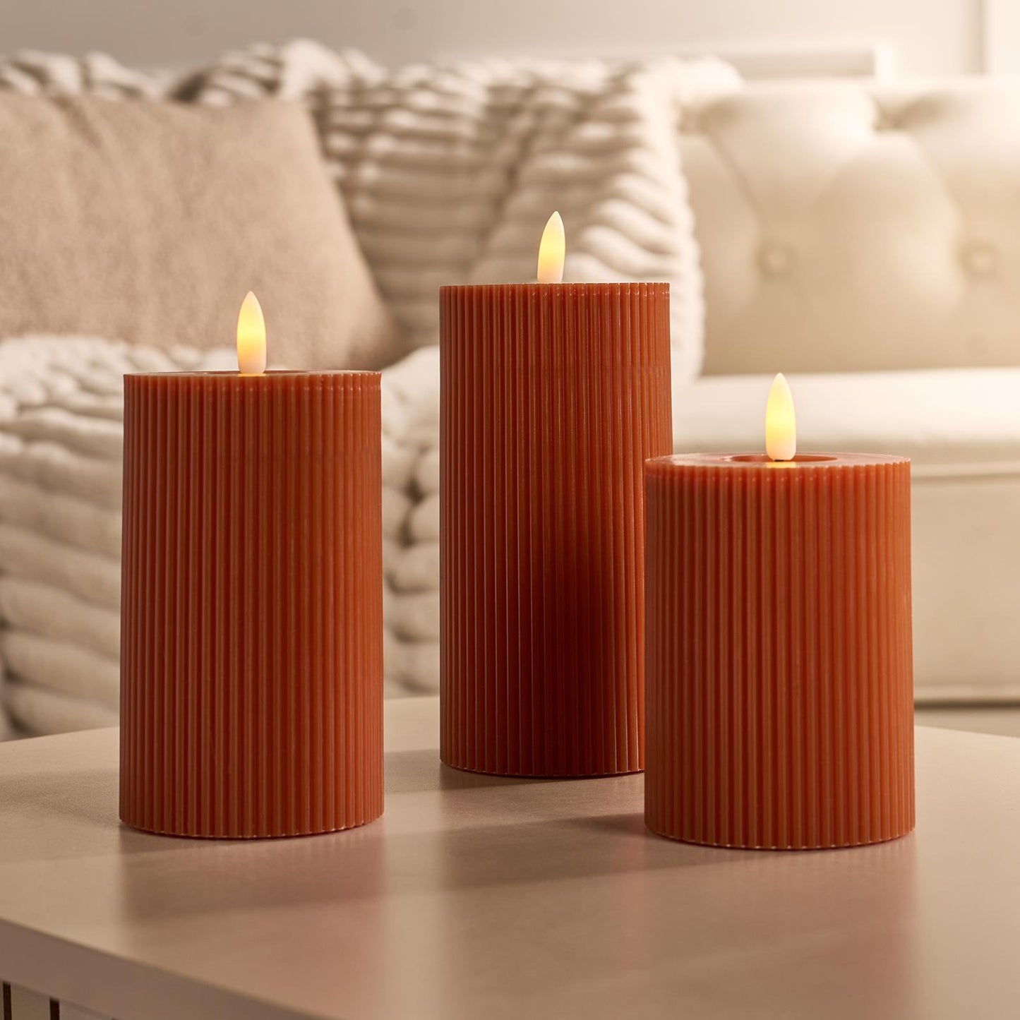 OHS Flameless LED Candle Set Realistic Candle Decorative Lights Party Home