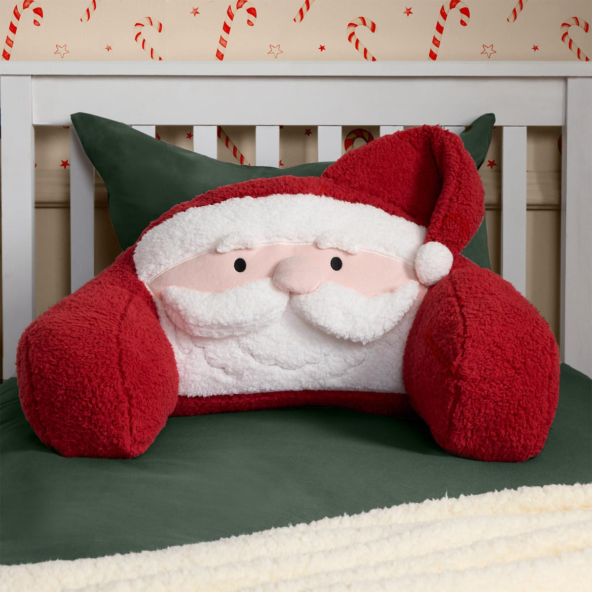 OHS Kids Gaming Cushion Bed Reading Pillow Soft Support with Arms Lumbar Chair