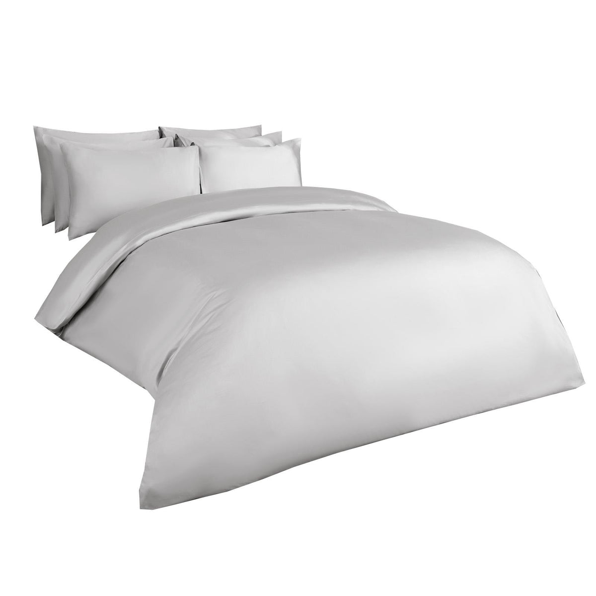 400 Thread Count Duvet Cover Bedding Set 100% Cotton Quilt Single Double King