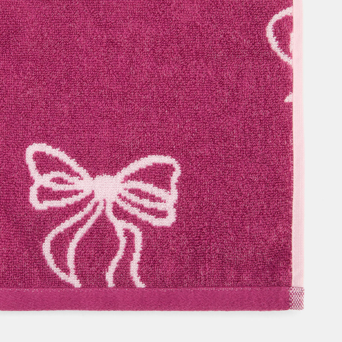 OHS Bows Towels 100% Premium Cotton Highly Absorbent Hand Bath Towel Sheet