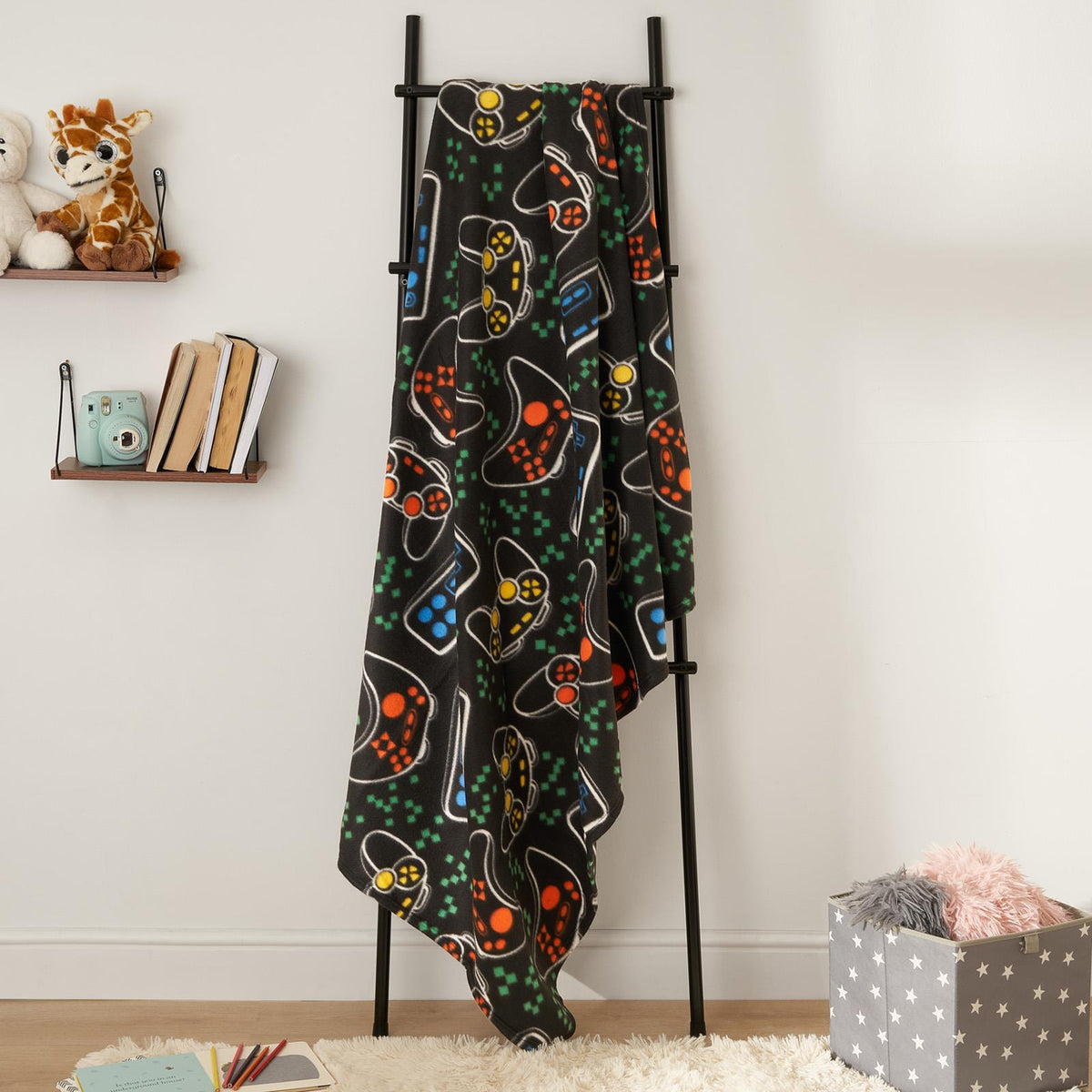 Wholesale Pack of 10 Print Soft Fleece Blanket Sofa Throw Over Joblot 120x150 cm
