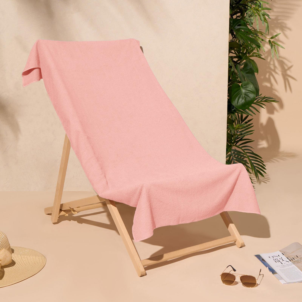OHS Large Beach Towel Microfiber Lightweight Quick Dry Bath Gym Sports