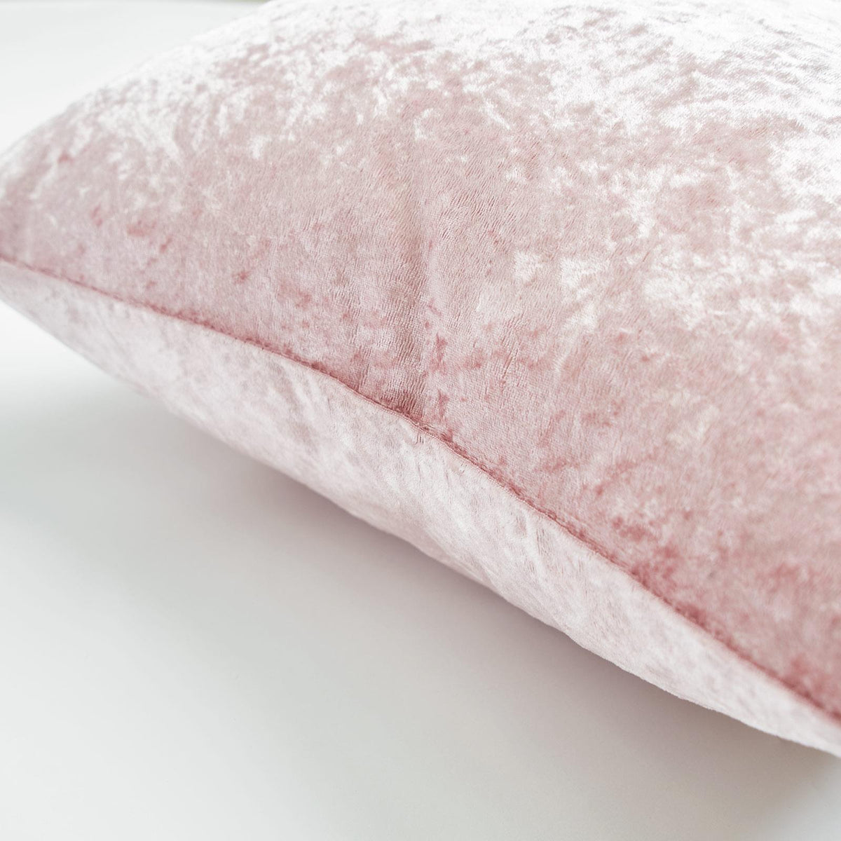 Sienna Cushion Covers Crushed Velvet Luxury Pack of Filled Insert Pad, 45 x 45cm