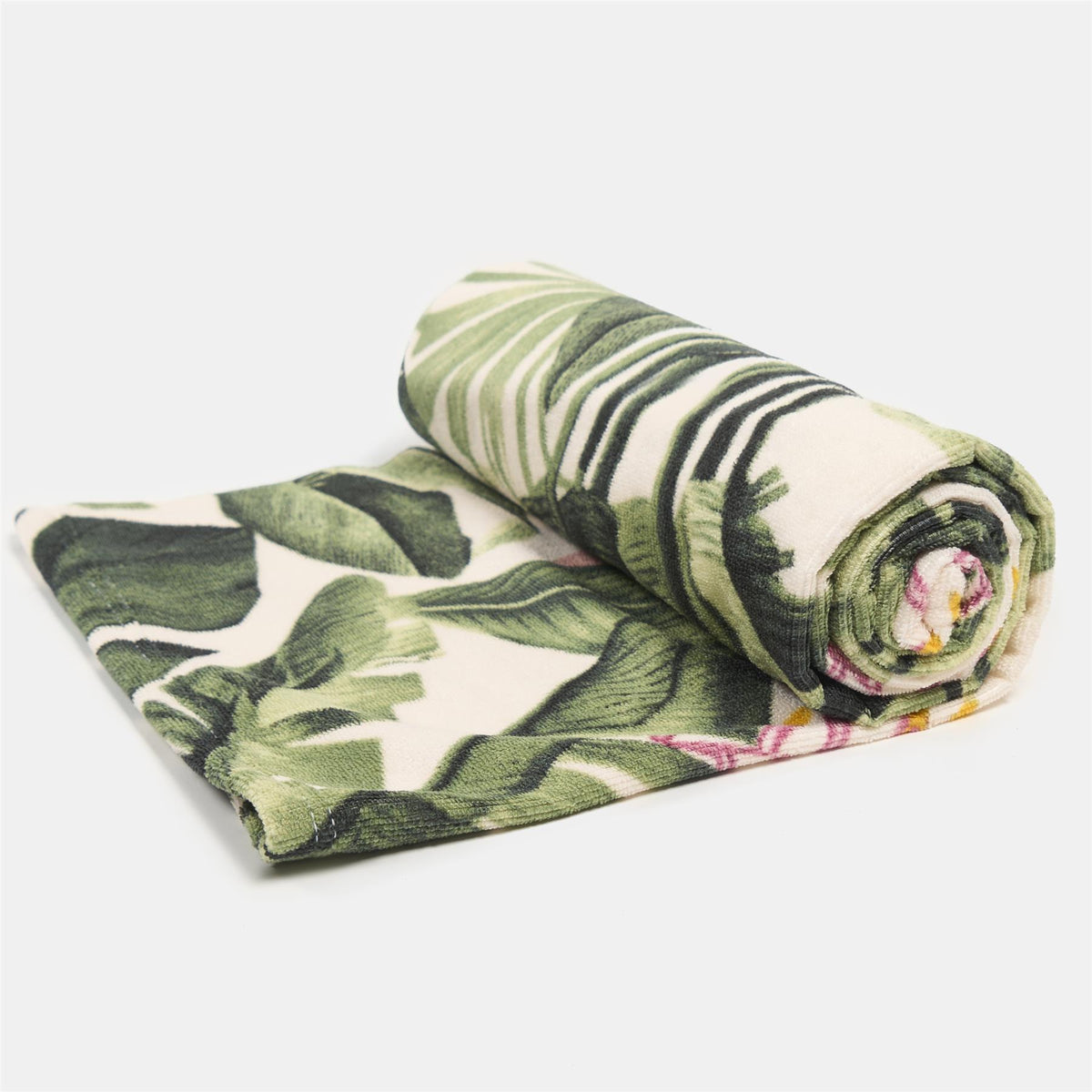 OHS Print Beach Towel Microfibre Quick Dry Bath Holiday Gym Travel Sport