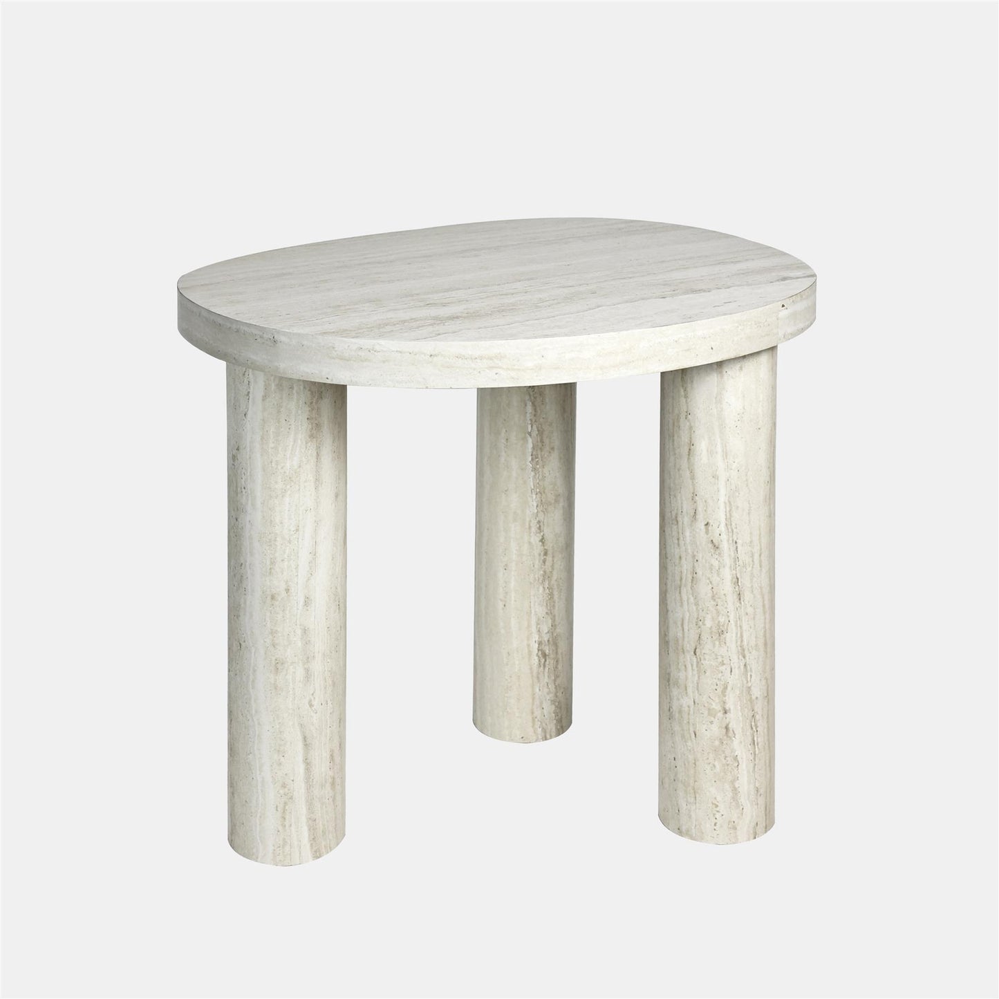 OHS 3-Legged Side Table Engineered Wood Living Room Bedroom Bedside