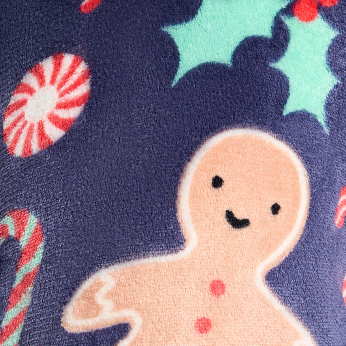 OHS Xmas Blanket Hoodie Kids Christmas Print Sherpa Oversized Hooded Throw