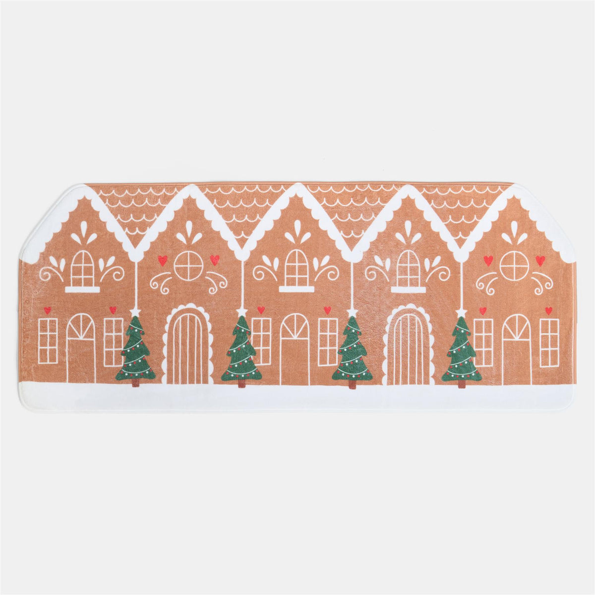OHS Print Doormat Runner Xmas Festive Decorative Hallway Rug Kitchen Floor Mat
