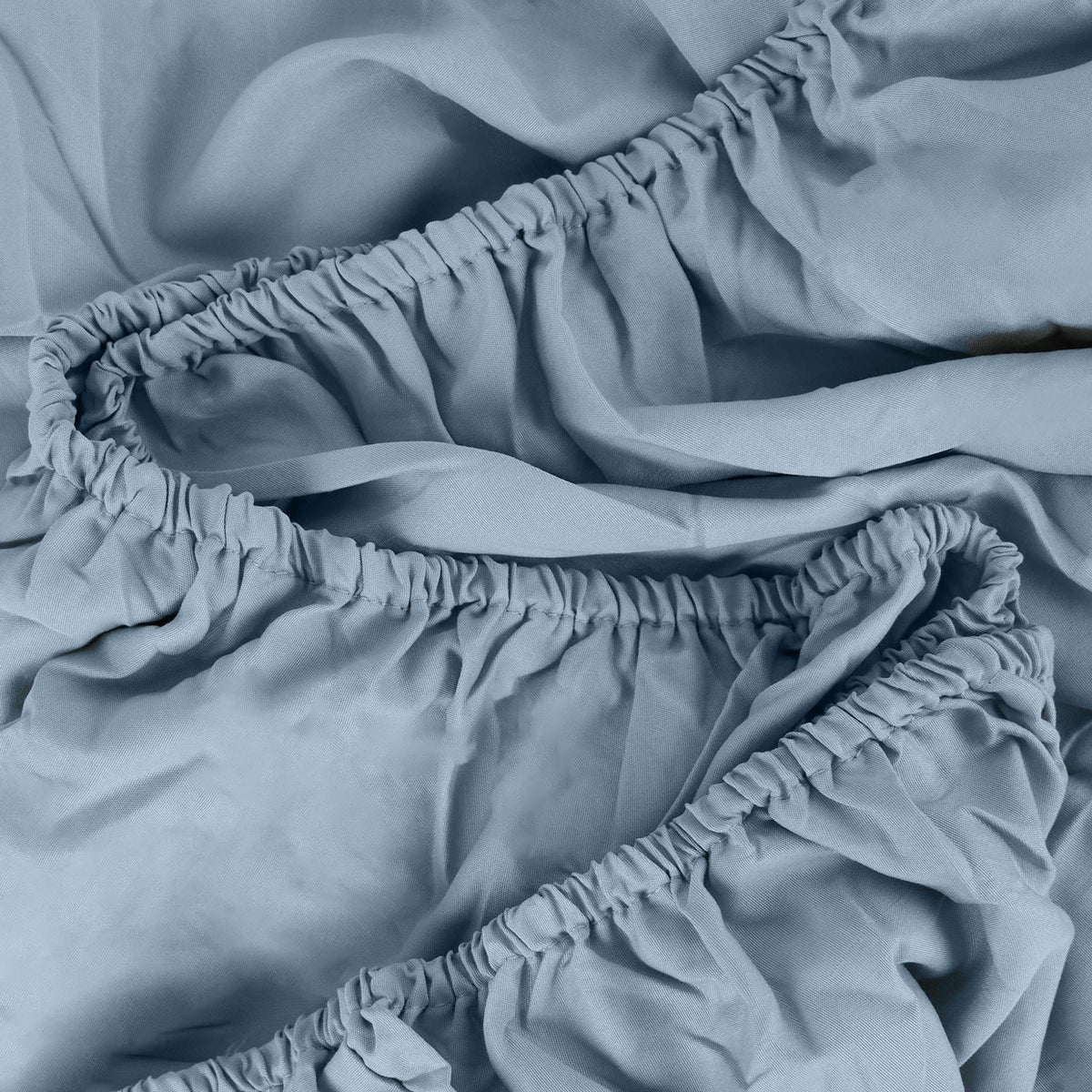 OHS Plain Duvet Cover & Pillowcase Reversible Bedding Set OR Fitted Sheet