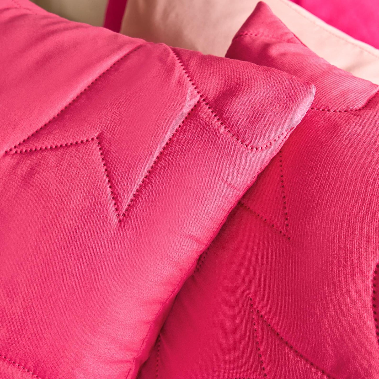 OHS Bows Quilted Cushion Covers Pinsonic Square Pillowcases Home Decor