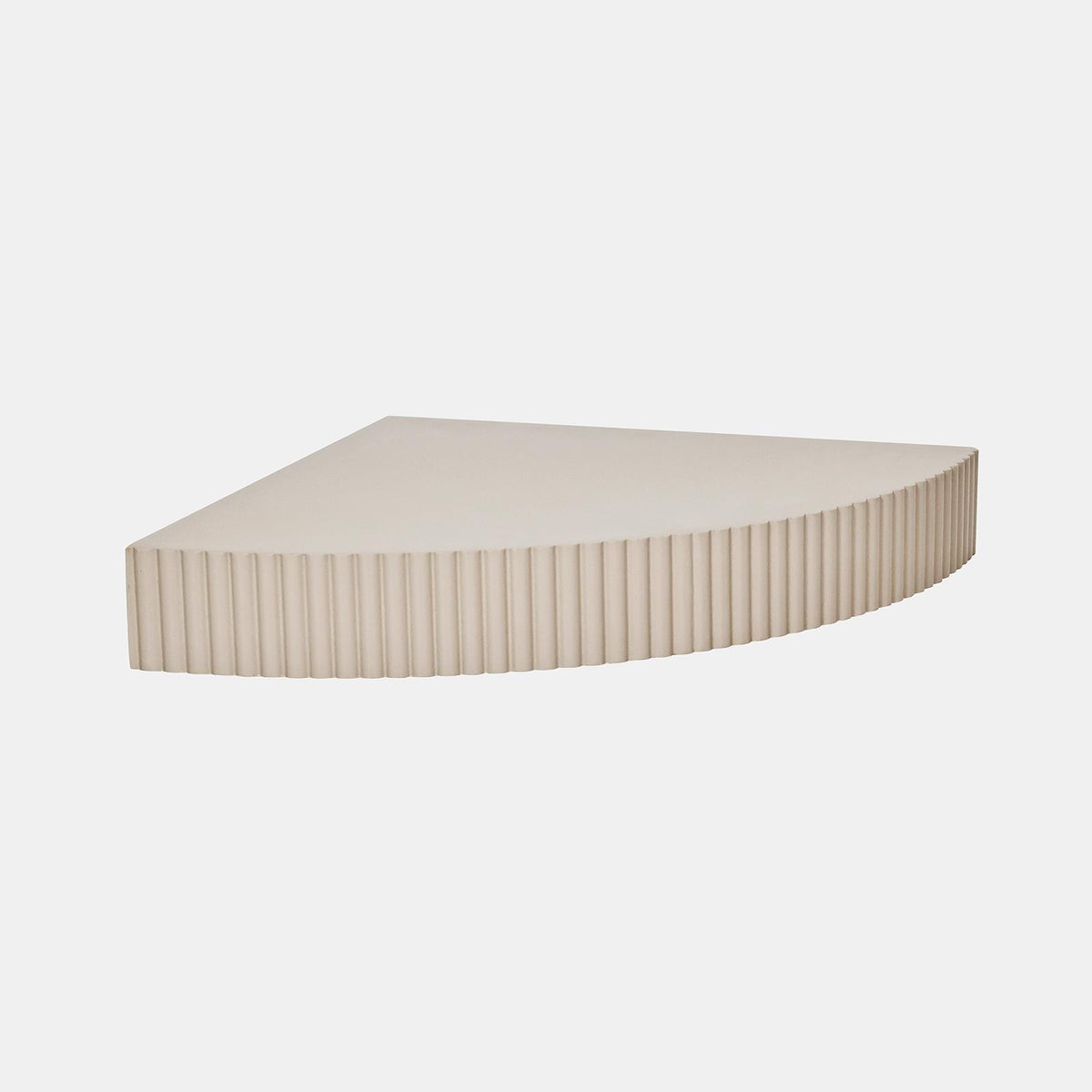 OHS Ribbed Floating Shelf Wall Storage Organiser Home Living Room Decor