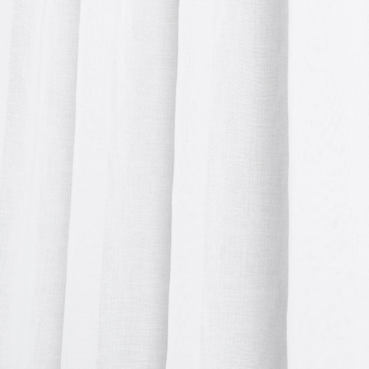 OHS Linen Look Voile Net Curtains 2 Panels Rod Slot Top Pair Home Set 55x87