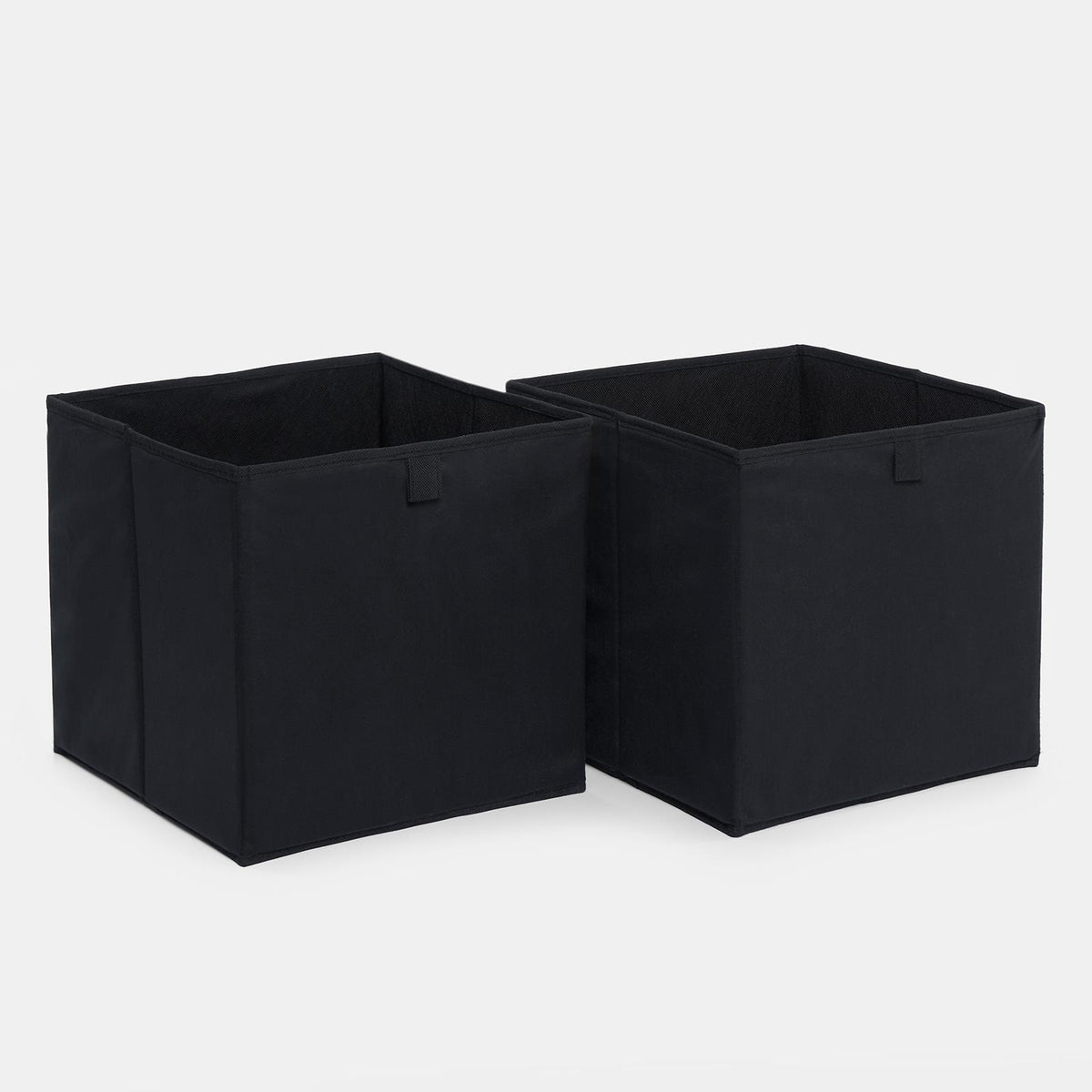 OHS Multi Pack of Matte Velvet Storage Boxes Stylish Foldable Set Square Cube