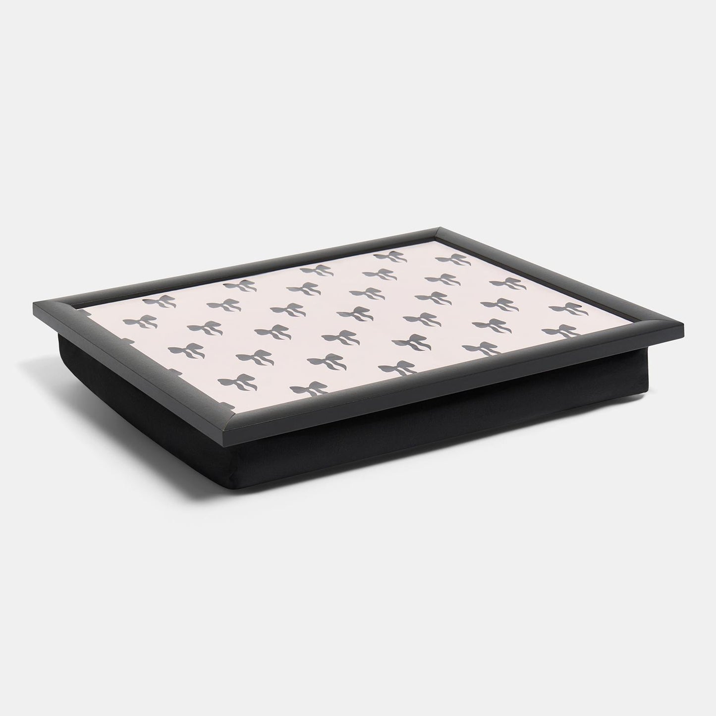 OHS Bows Cushioned Lap Tray Soft Padded Portable Laptop Desk Lightweight