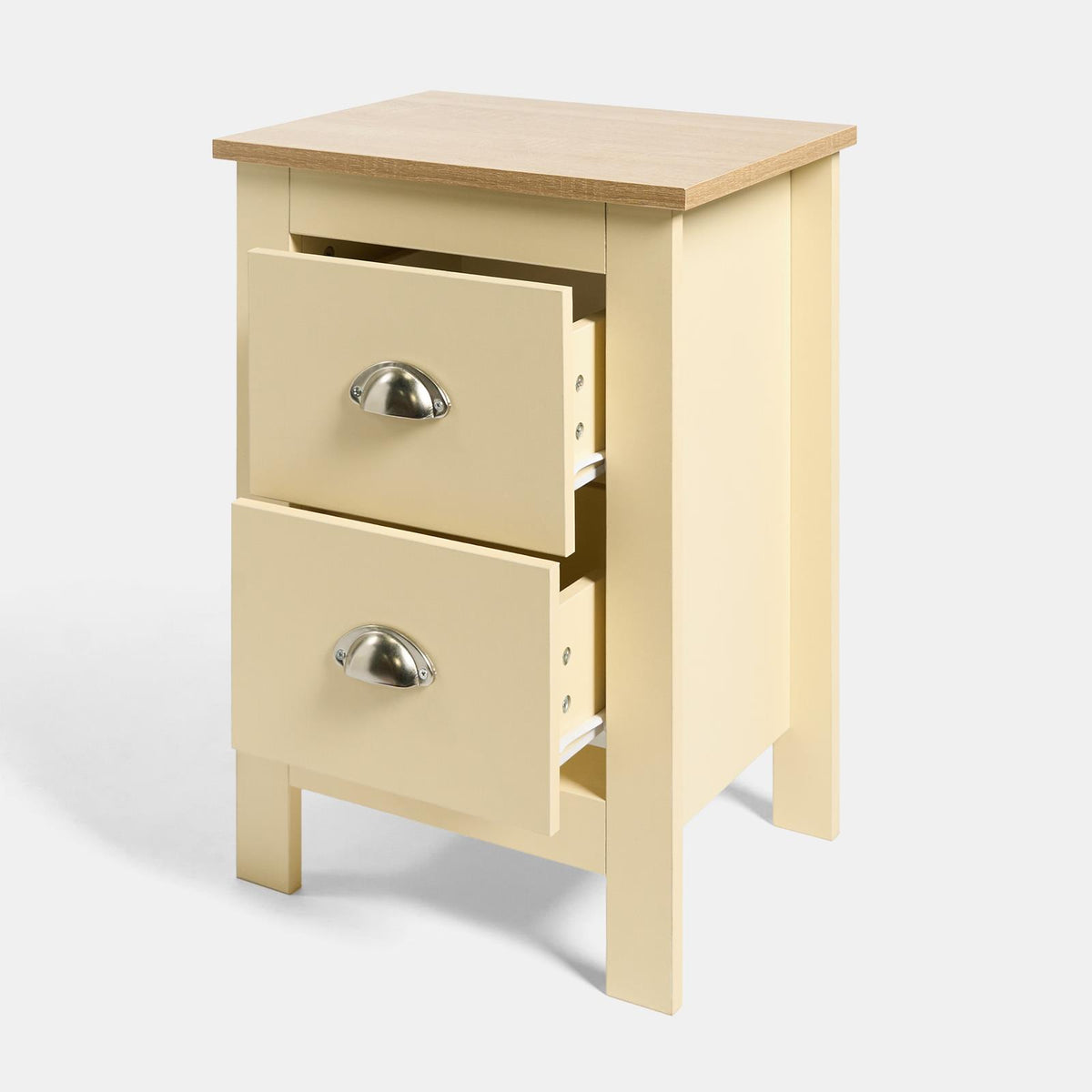 OHS Chicago Bedside Table 2/3 Drawer Hallway Cabinet Nightstand Unit Home Decor