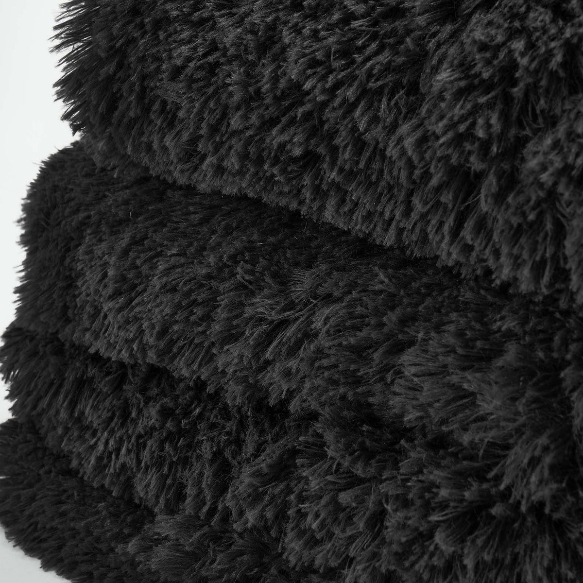 Sienna Fluffy Shaggy Blanket Large Throw Over Sofa Bed Cosy Fleece - 150 x 200cm