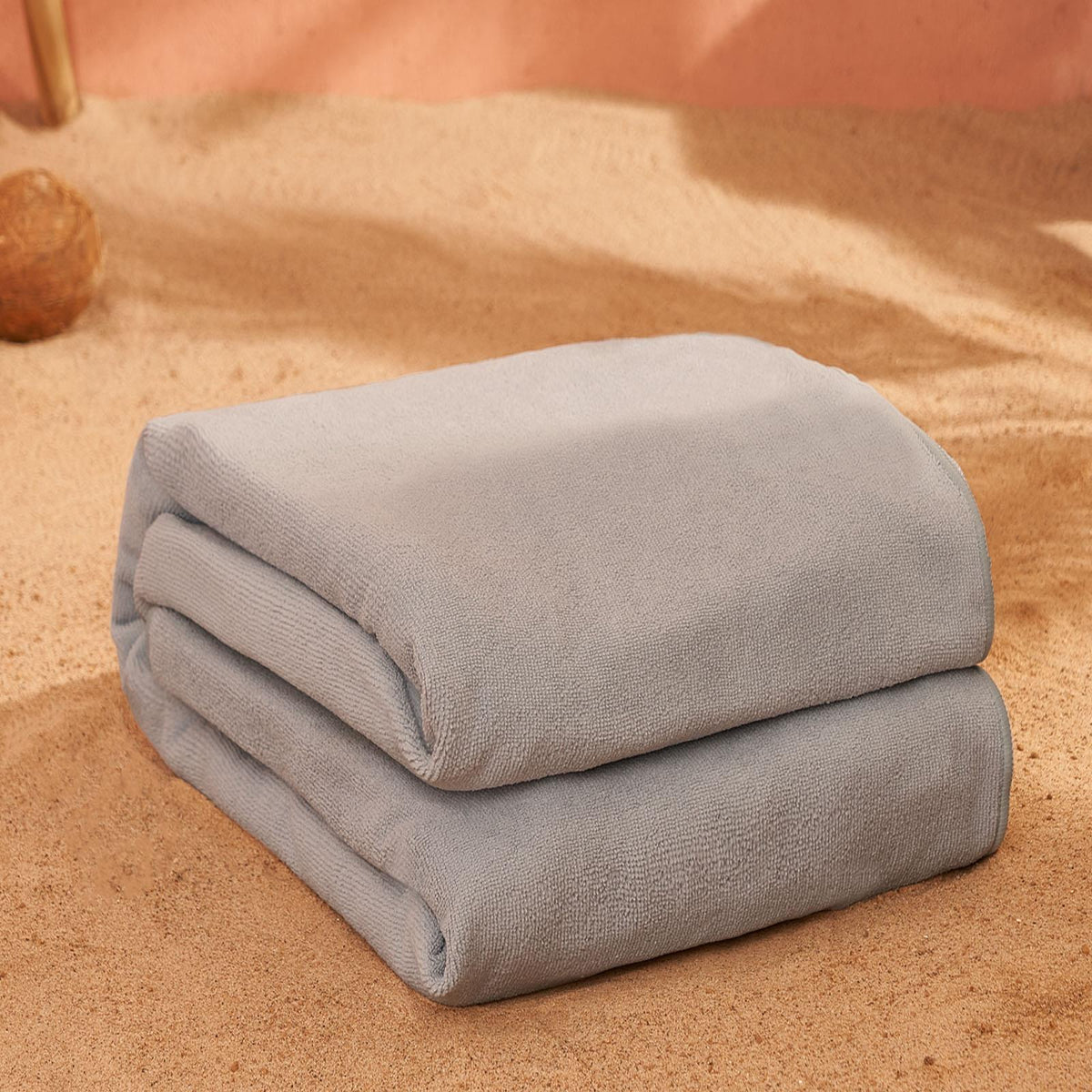 OHS Large Beach Towel Microfiber Lightweight Quick Dry Bath Gym Sports