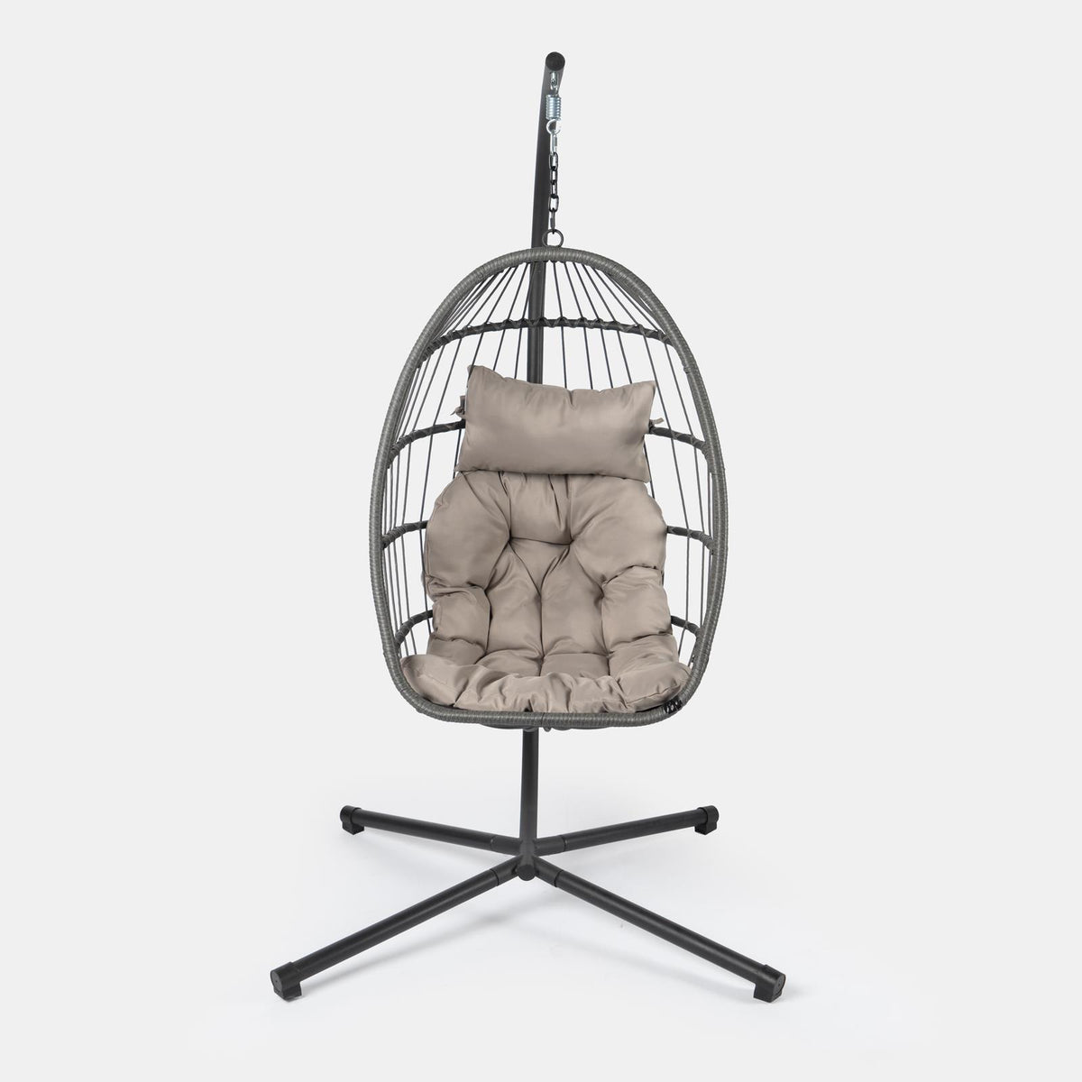 OHS Hanging Egg Chair Outdoor Garden Furniture Patio Seat Hammock Pod Seat Swing