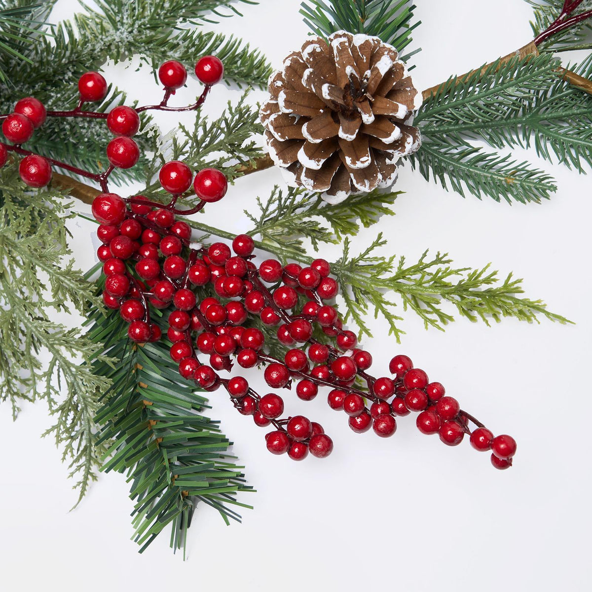 OHS Artificial Decorative Garland Foliage Fireplace Door Party Spring Xmas Home