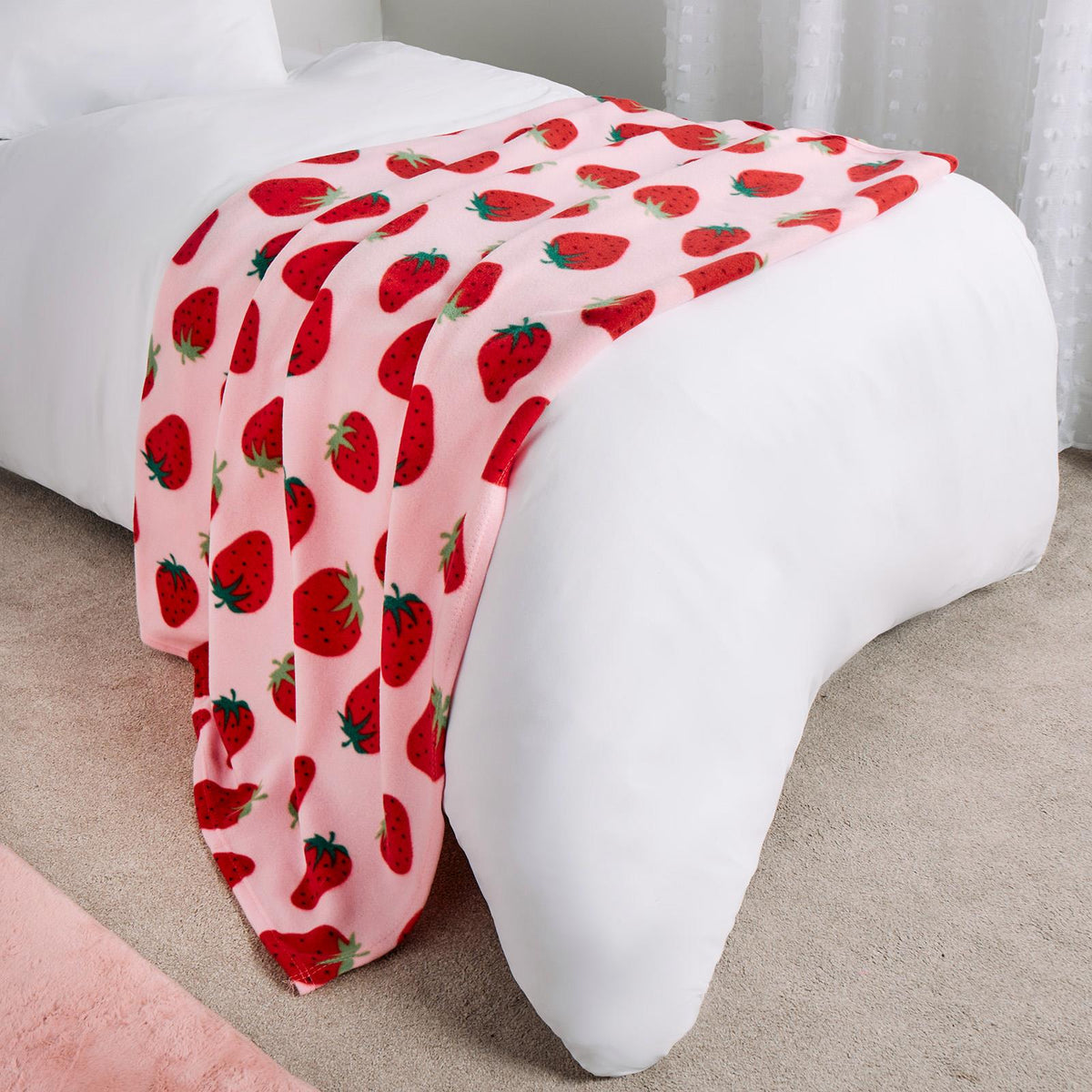 Wholesale Pack of 10 Print Soft Fleece Blanket Sofa Throw Over Joblot 120x150 cm