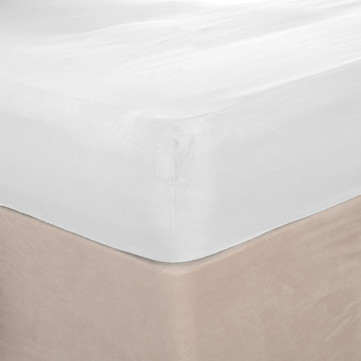 OHS Plain Duvet Cover & Pillowcase Reversible Bedding Set OR Fitted Sheet
