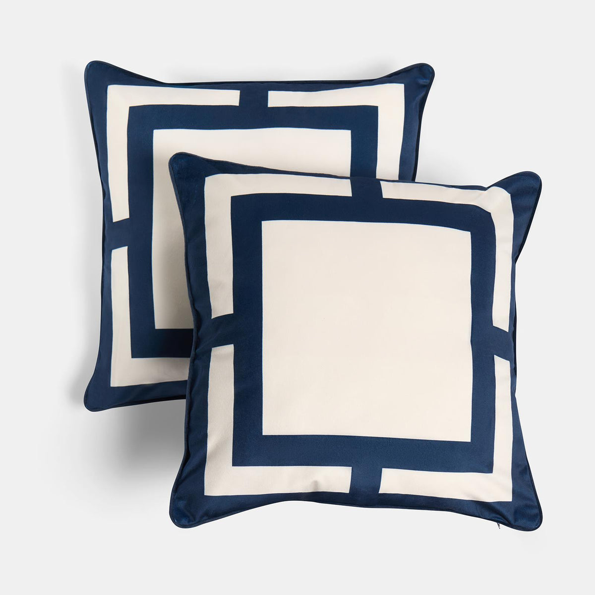 OHS Square Print Cushion Covers Matte Velvet Living Room Pillowcases Home Decor