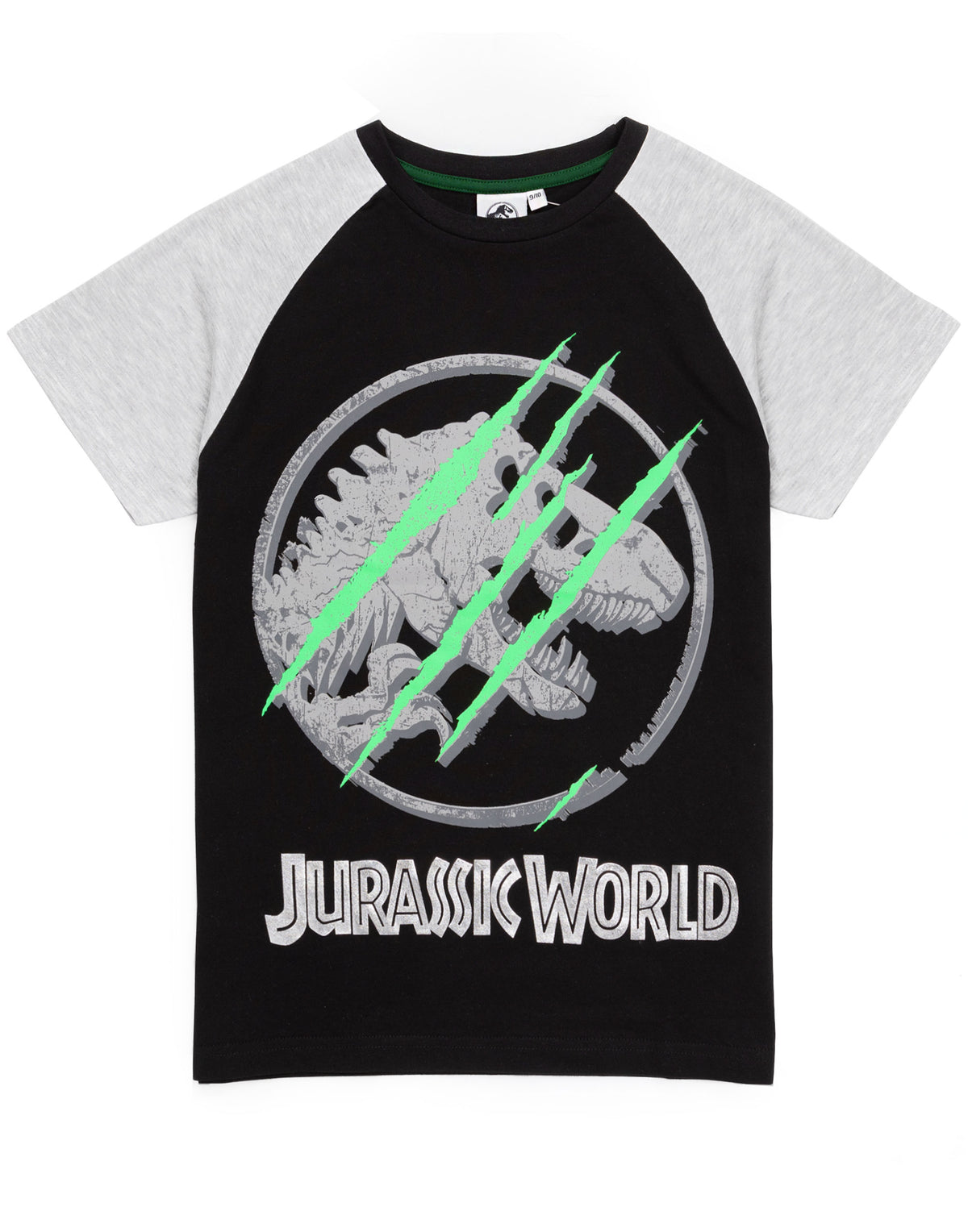 Jurassic World Short Sleeve Short Leg Pyjama Set | Boys Black | Official Merch