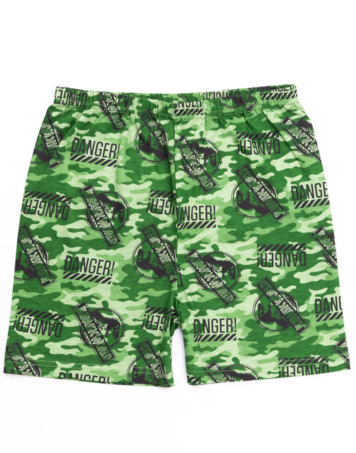 Jurassic World Short Sleeve Short Leg Pyjama Set | Boys Black | Official Merch