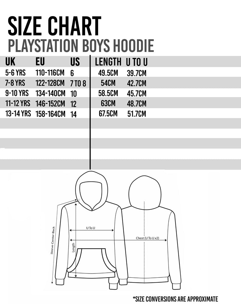 PlayStation Hoodie | Boys Black | Official Merch