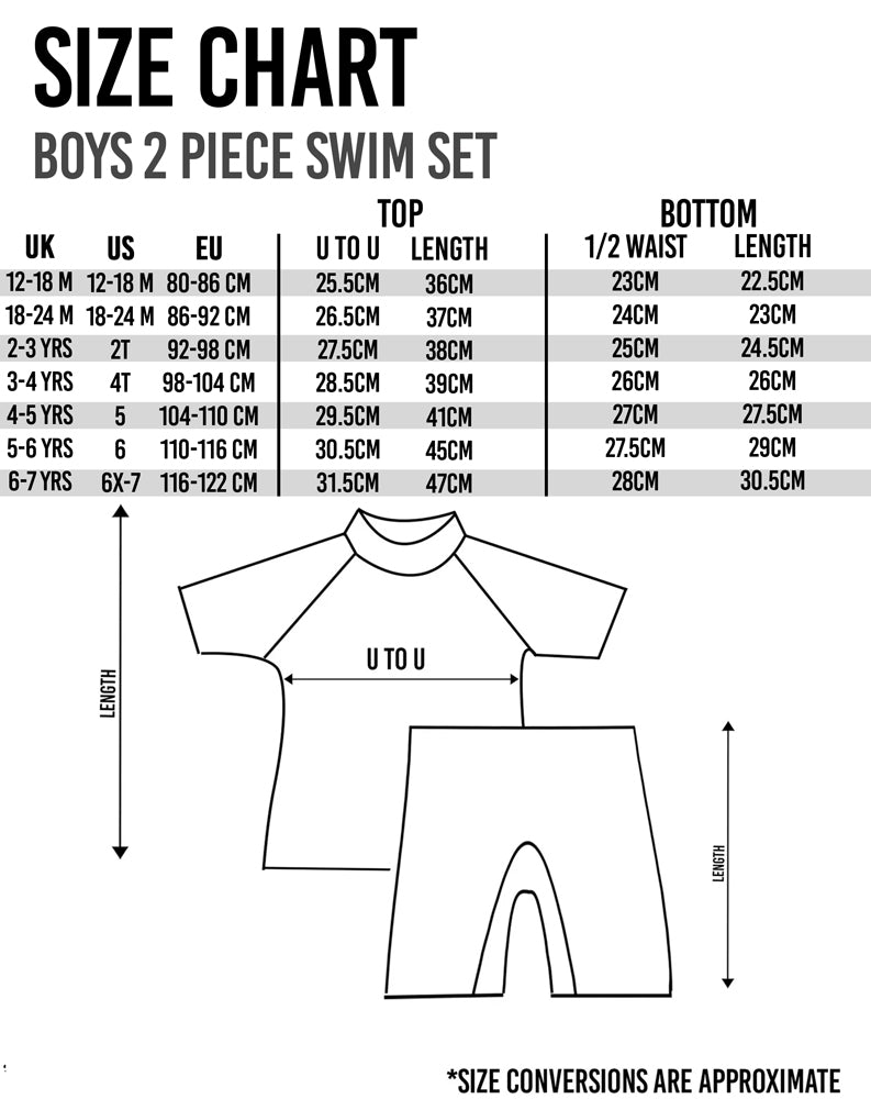Disney 2 Piece Swim Set | Boys Multicoloured | Official Merch