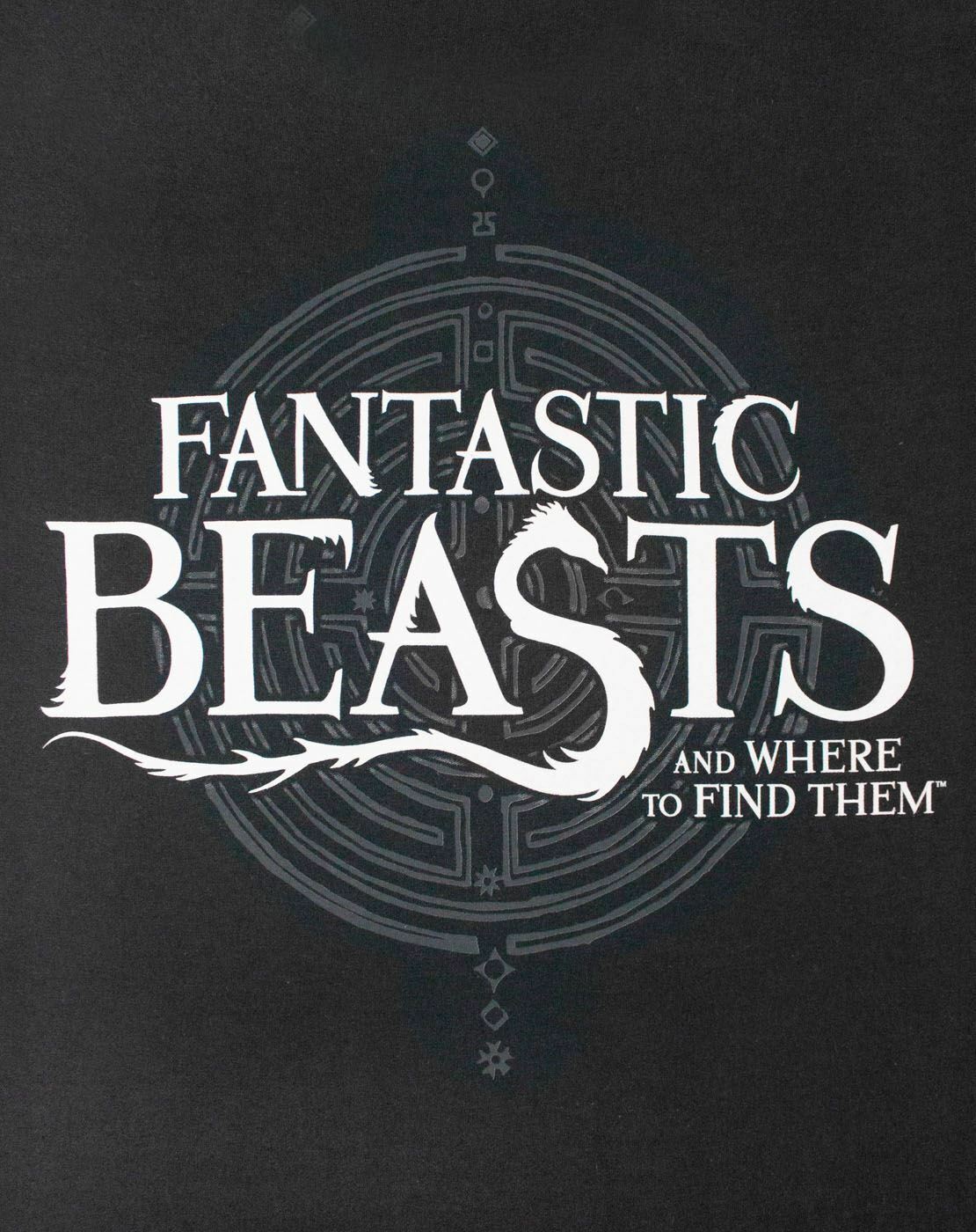 Fantastic Beasts And Where To Find Them Short Sleeved T-Shirt | Mens Black | Off