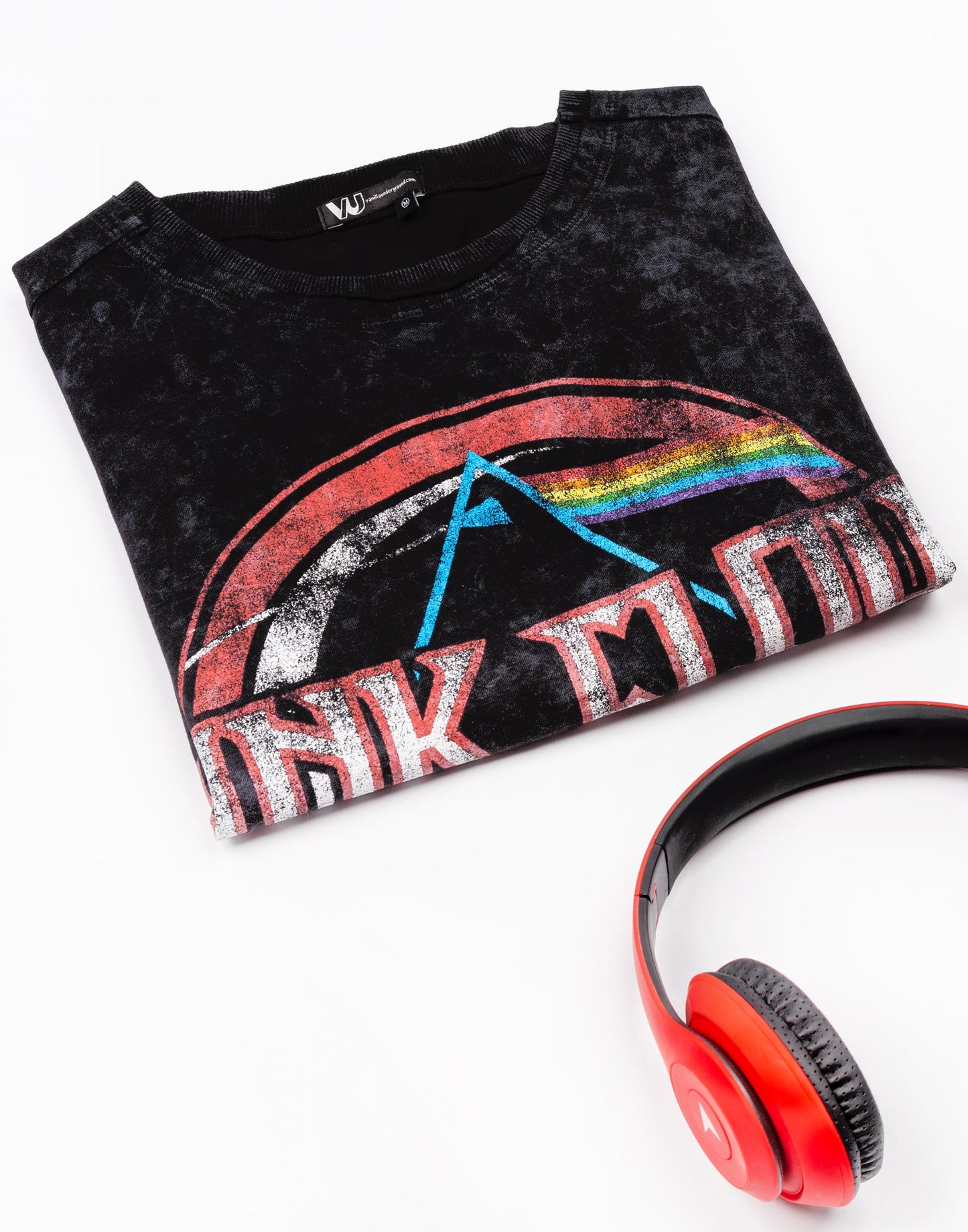 Pink Floyd Short Sleeved T-Shirt | Mens Black | Official Merch
