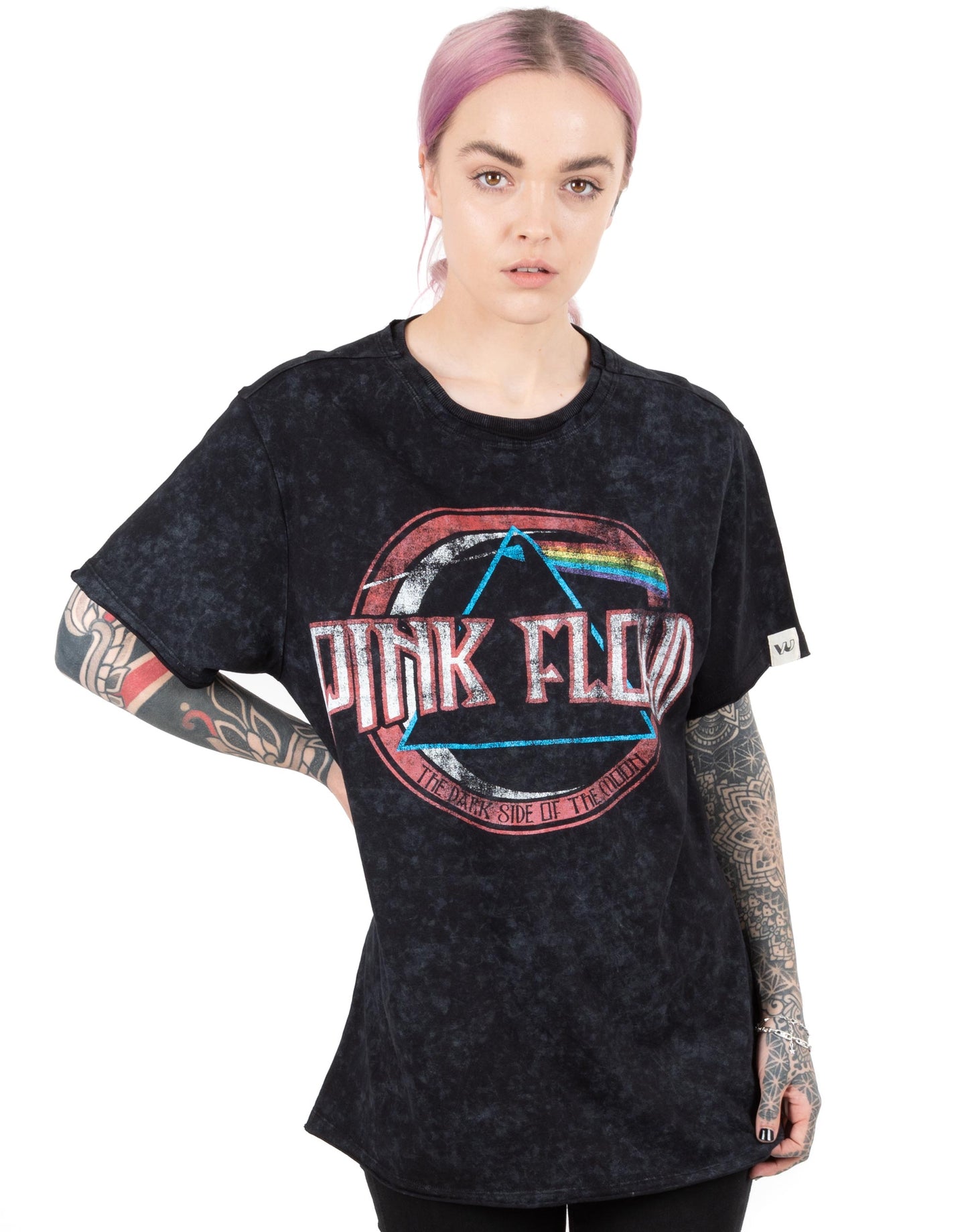 Pink Floyd Short Sleeved T-Shirt | Mens Black | Official Merch